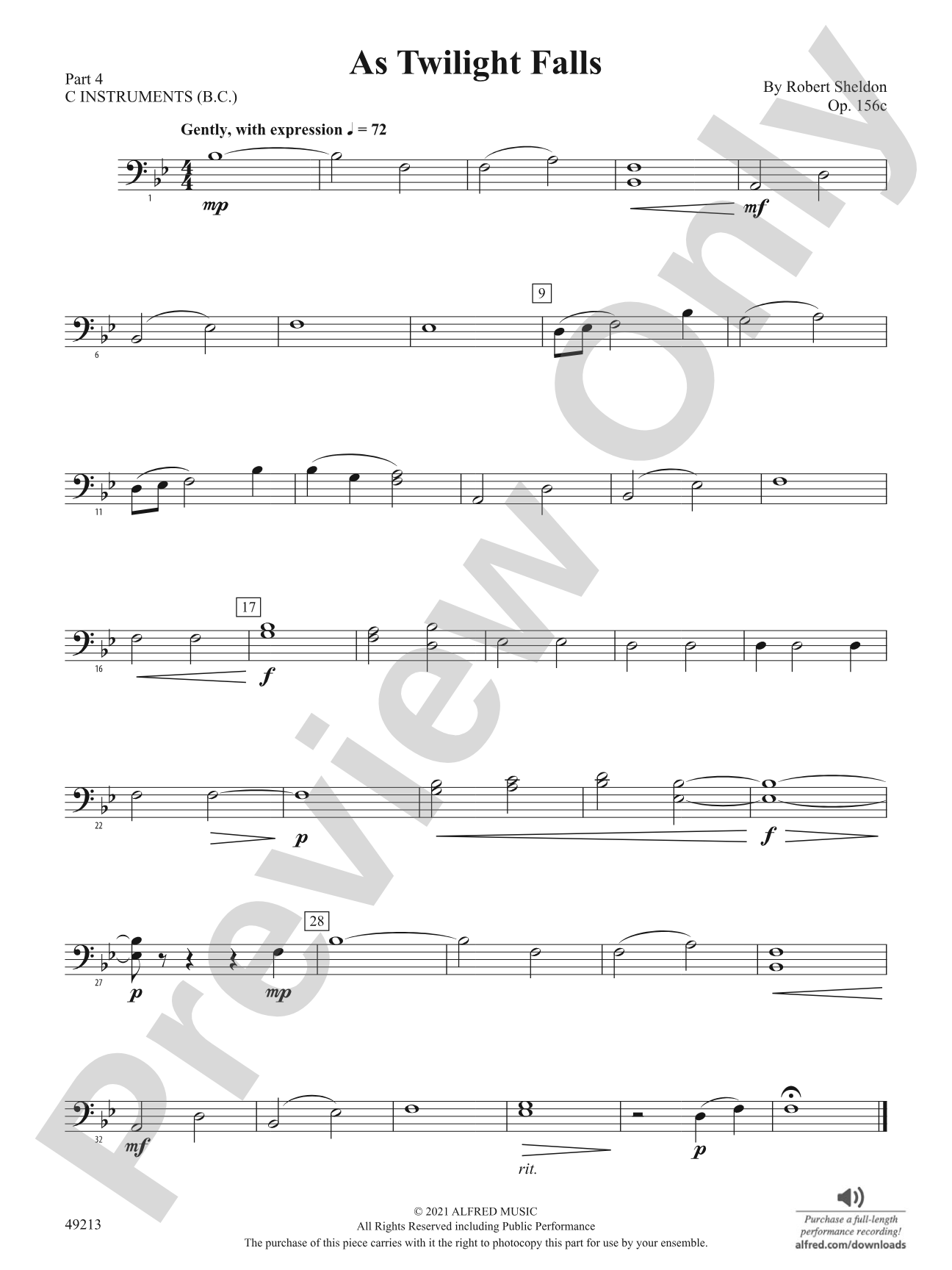As Twilight Falls: Part 4 - C Instruments (B.C.)