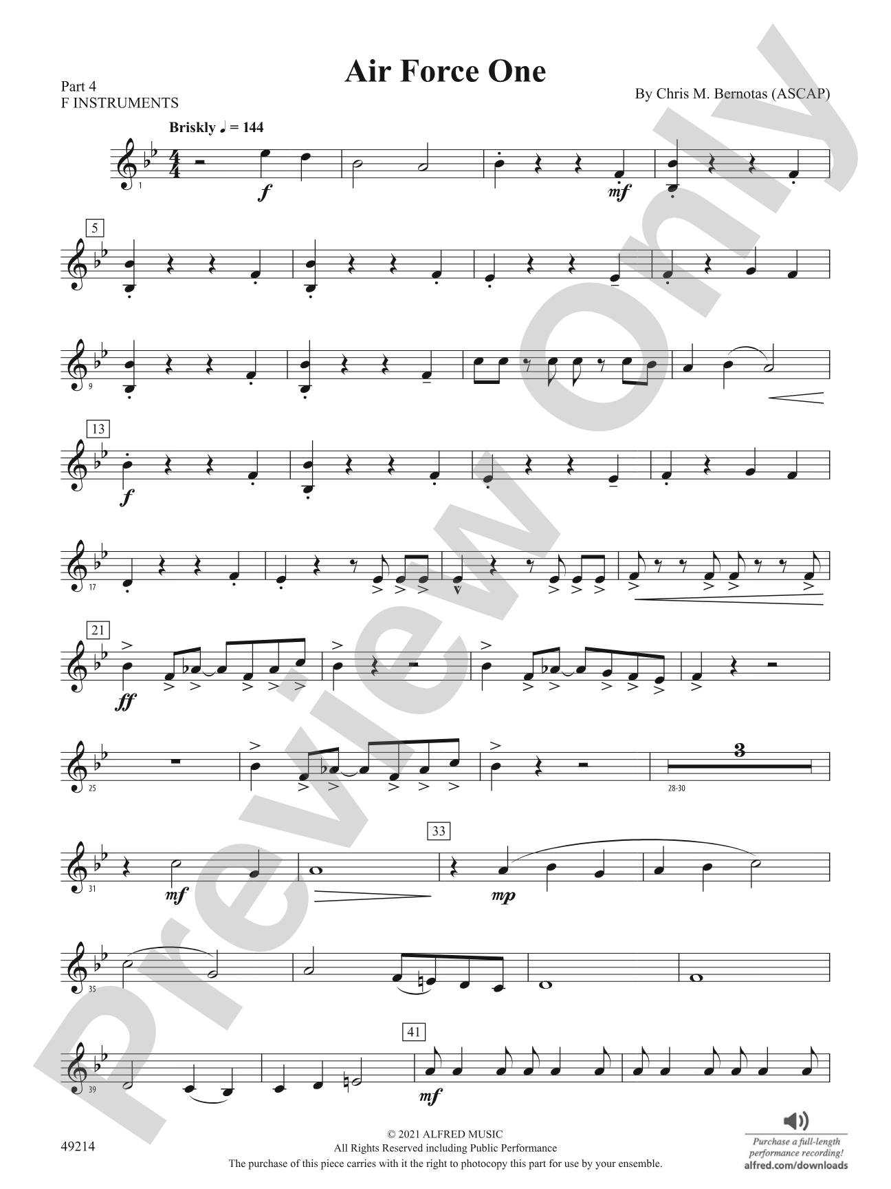 Air Force One: Part 4 - F Instruments