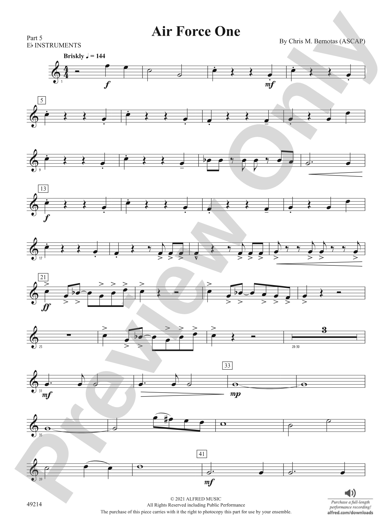 Air Force One: Part 5 - E-flat Instruments