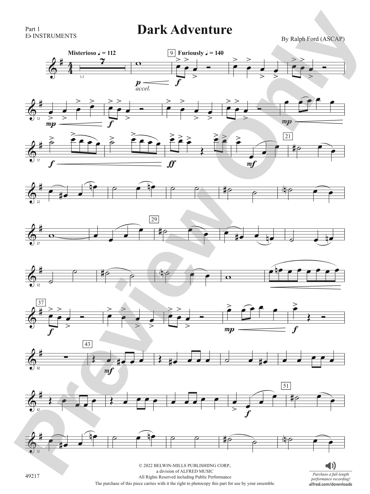 Dark Adventure: Part 1 - E-flat Instruments