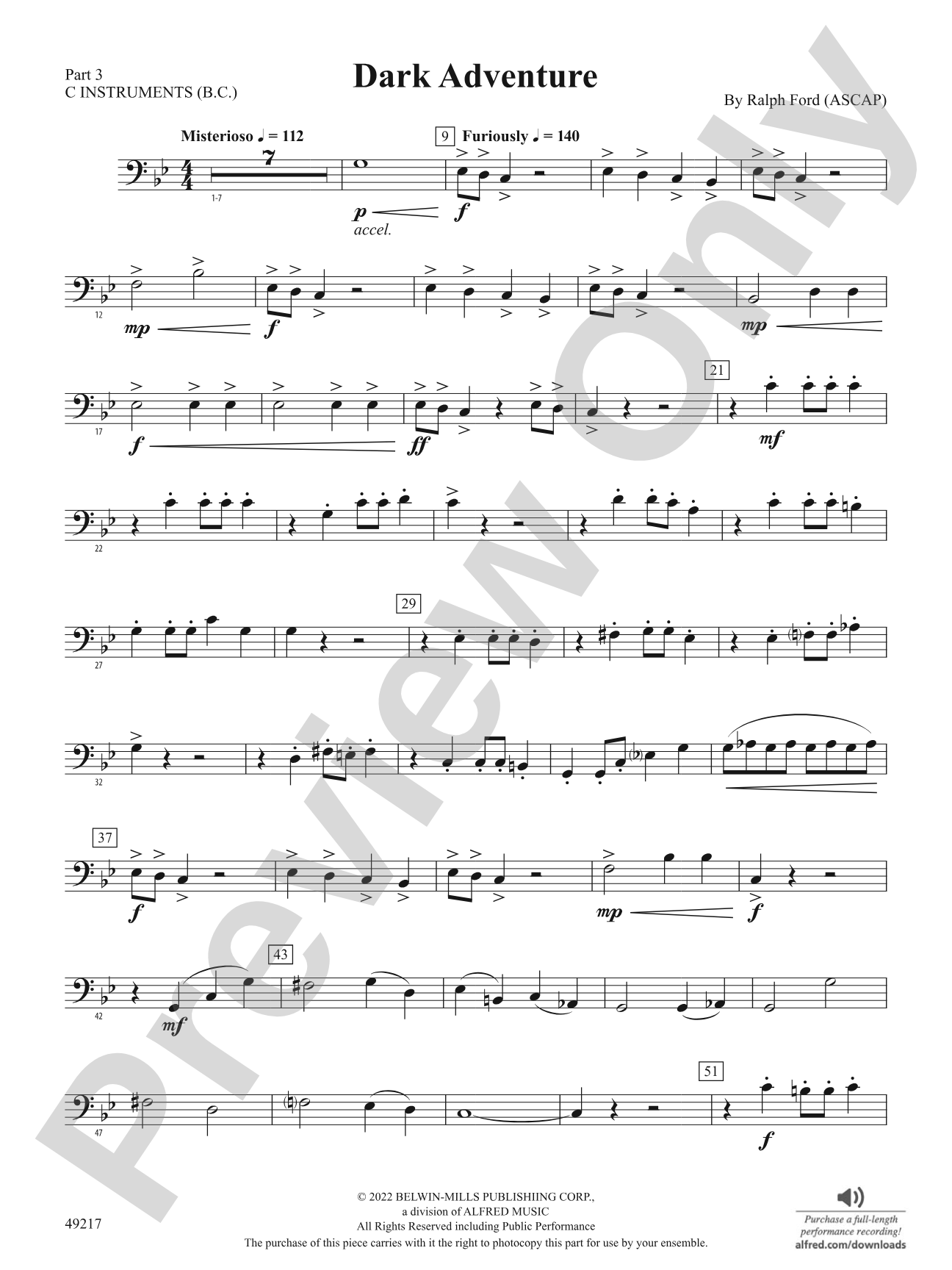 Dark Adventure: Part 3 - C Instruments (B.C.)