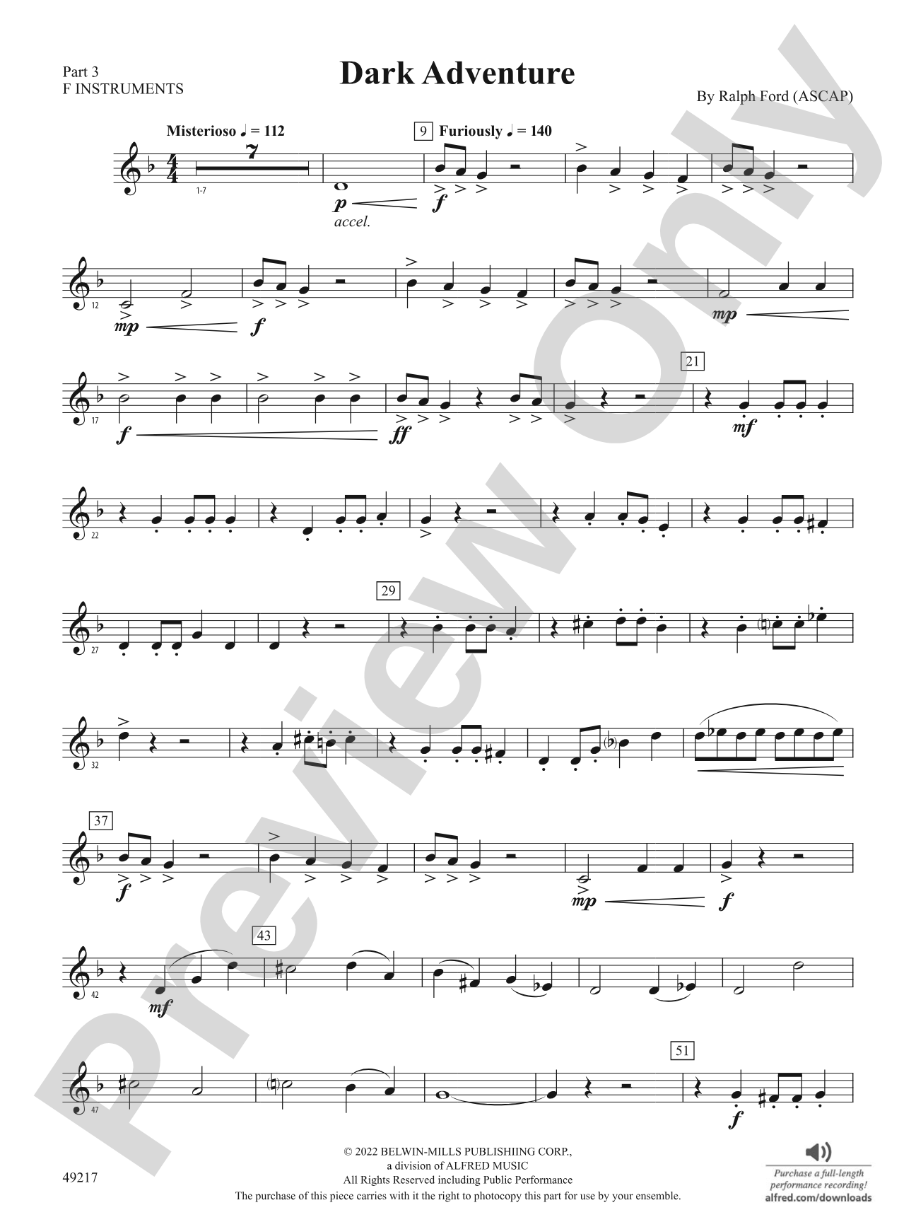 Dark Adventure: Part 3 - F Instruments