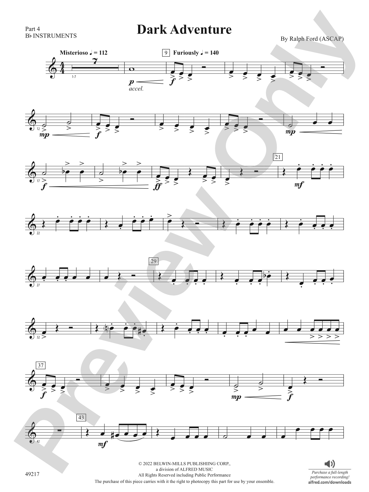 Dark Adventure: Part 4 - B-flat Instruments