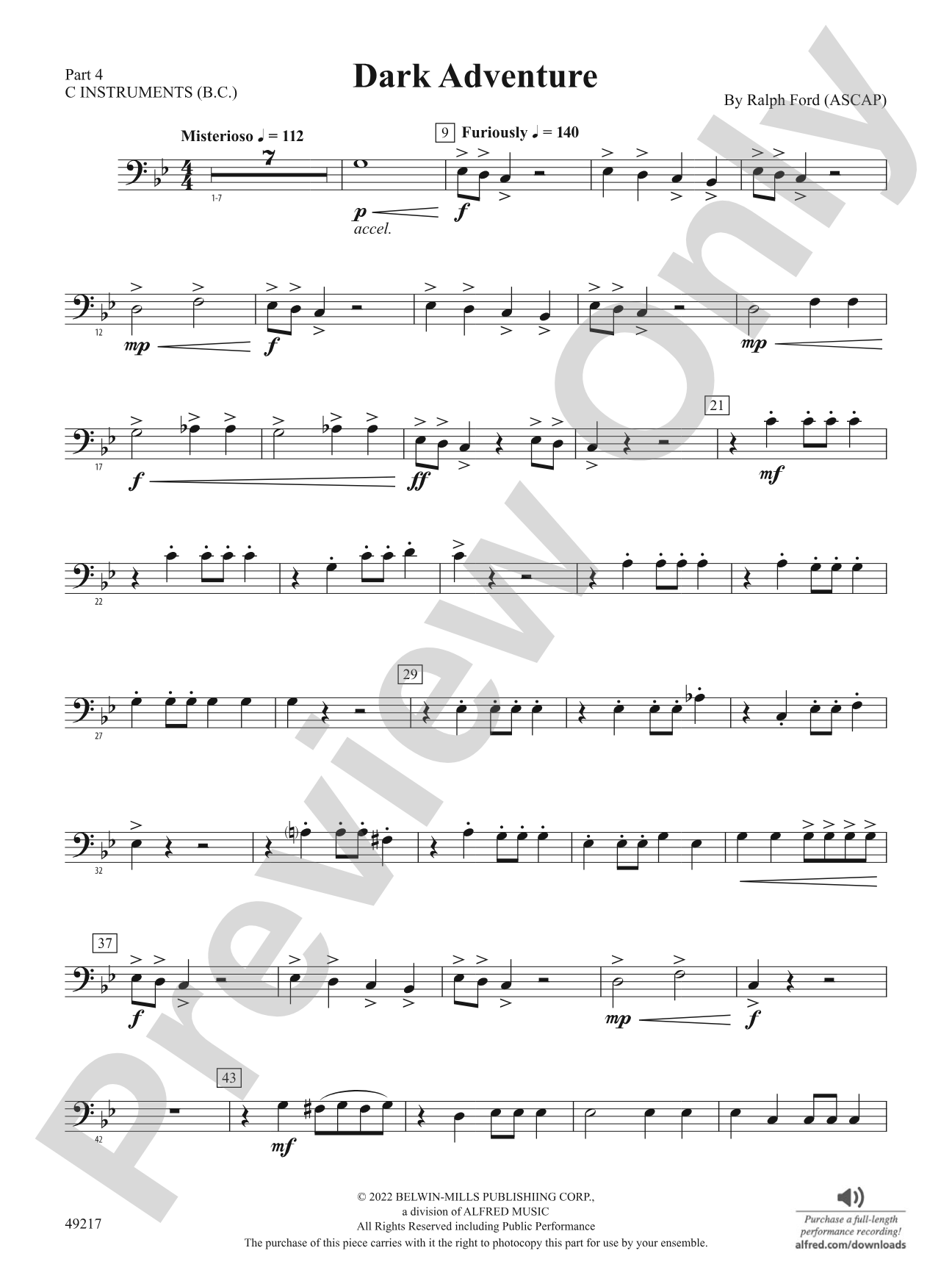 Dark Adventure: Part 4 - C Instruments (B.C.)