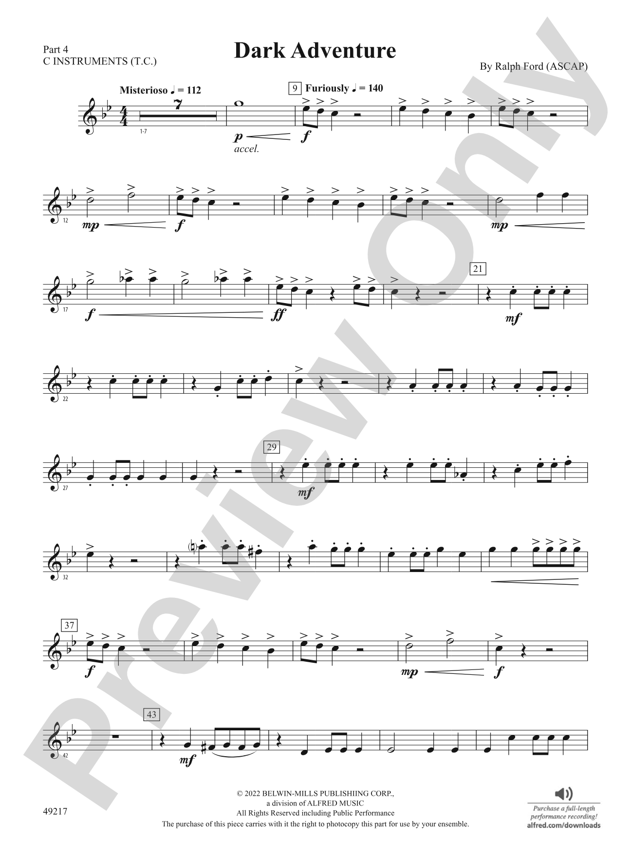 Dark Adventure: Part 4 - C Instruments (T.C.)