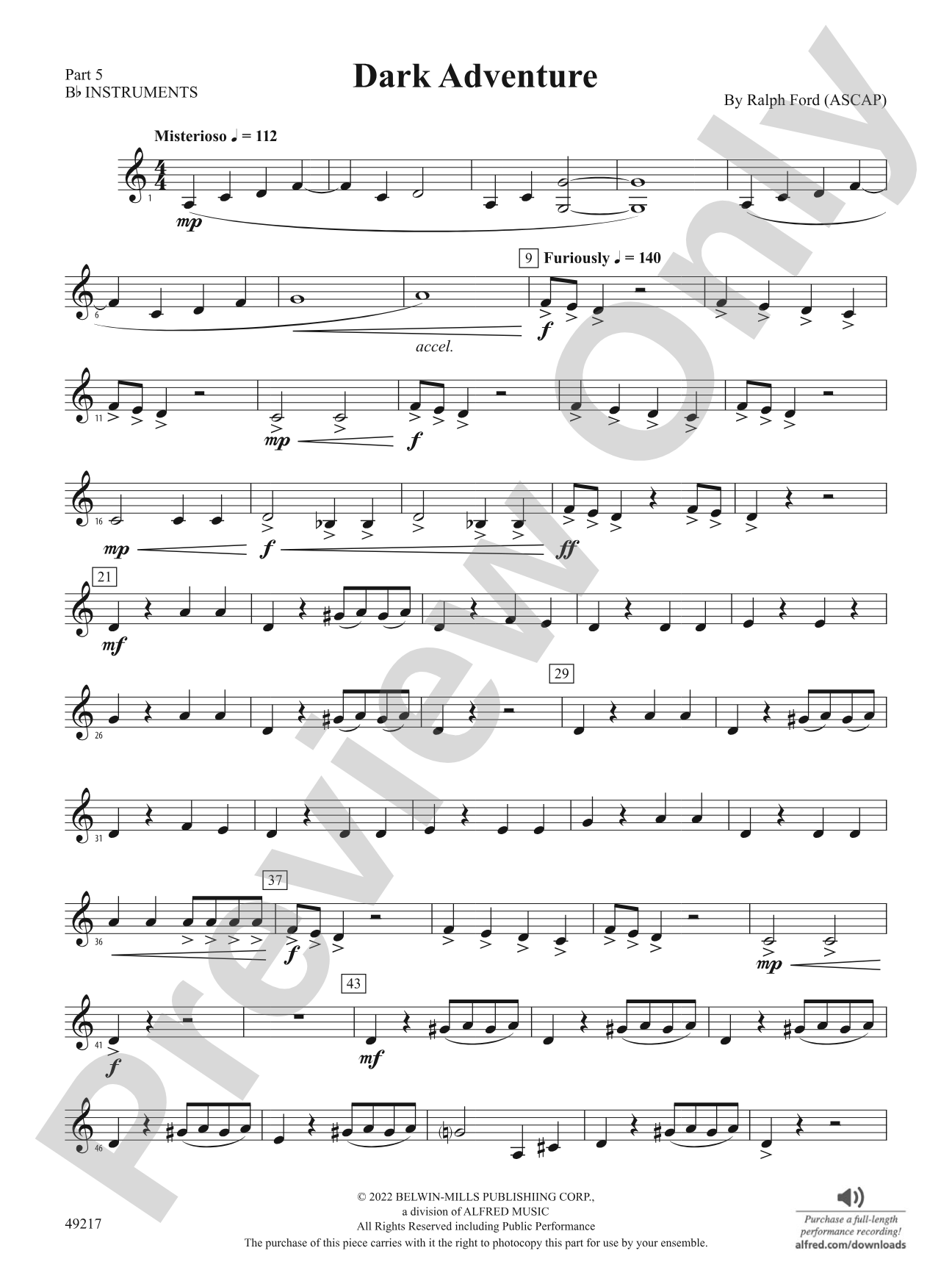 Dark Adventure: Part 5 - B-flat Instruments