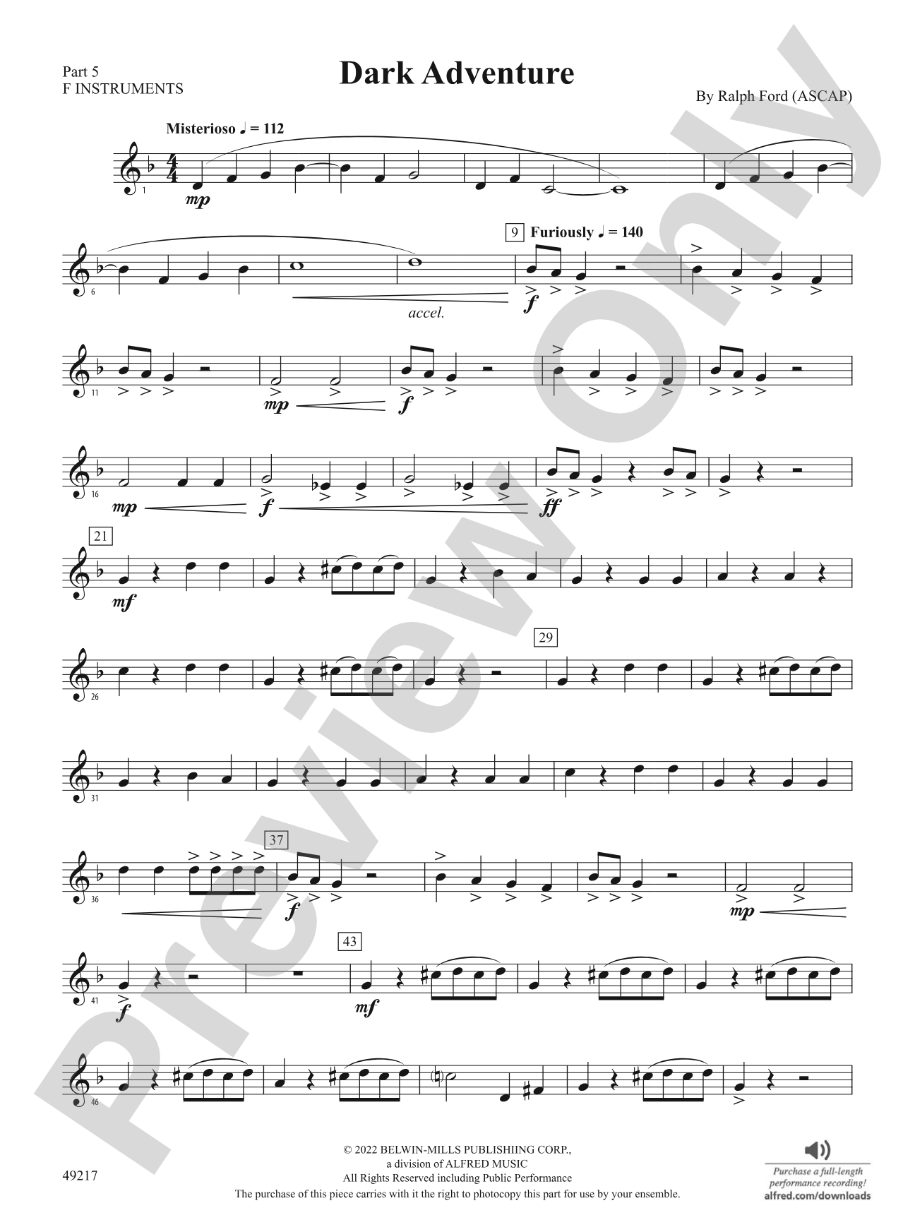 Dark Adventure: Part 5 - F Instruments