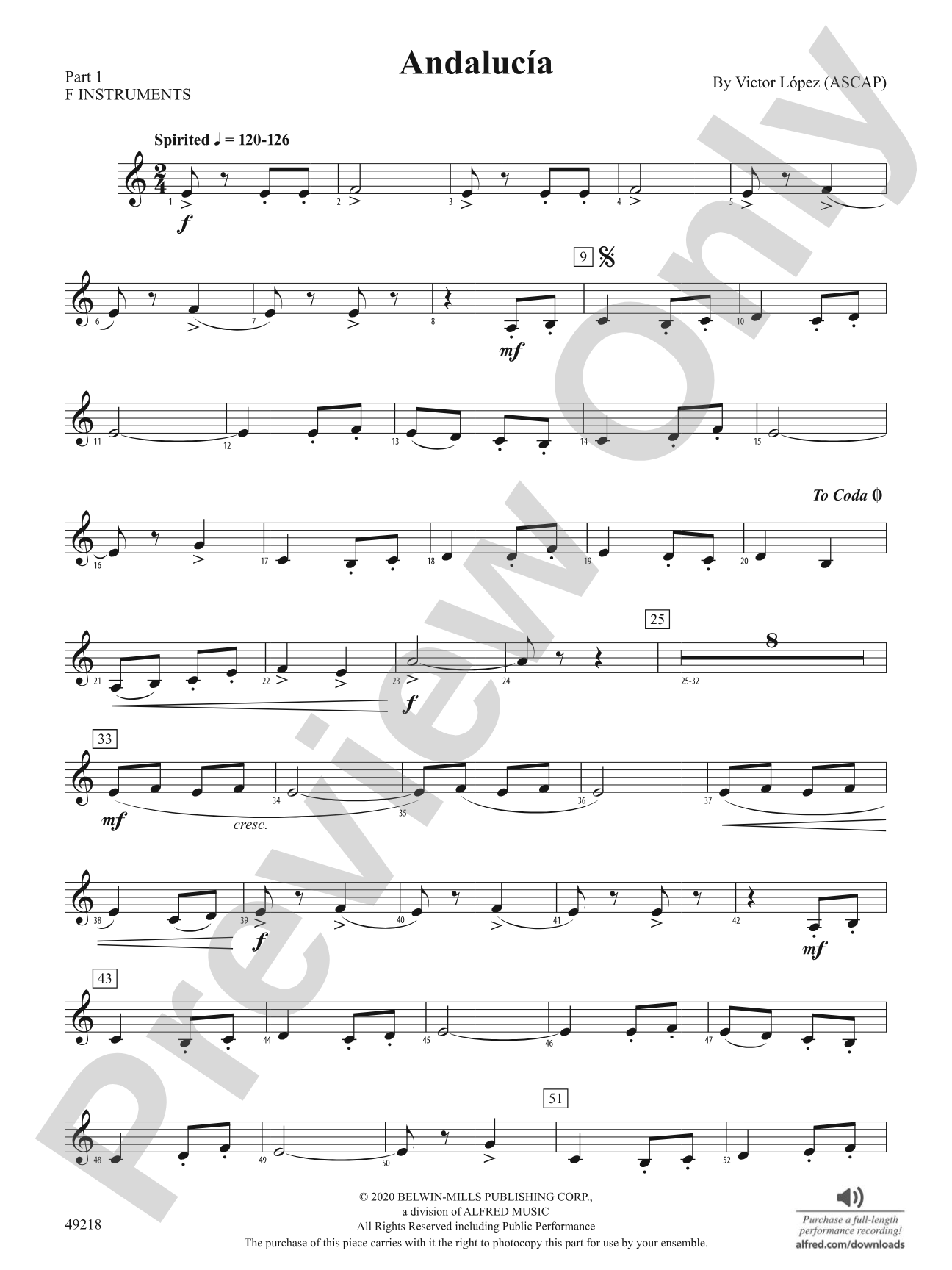 Andalucía: Part 1 - F Instruments