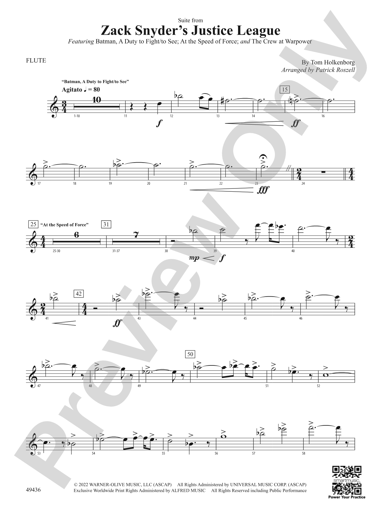 Suite from Zack Snyder's Justice League: Flute