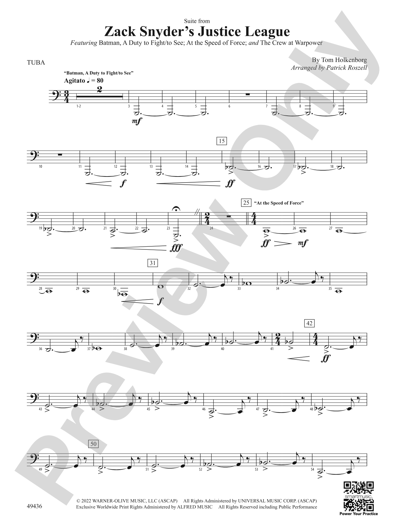 Suite from Zack Snyder's Justice League: Tuba