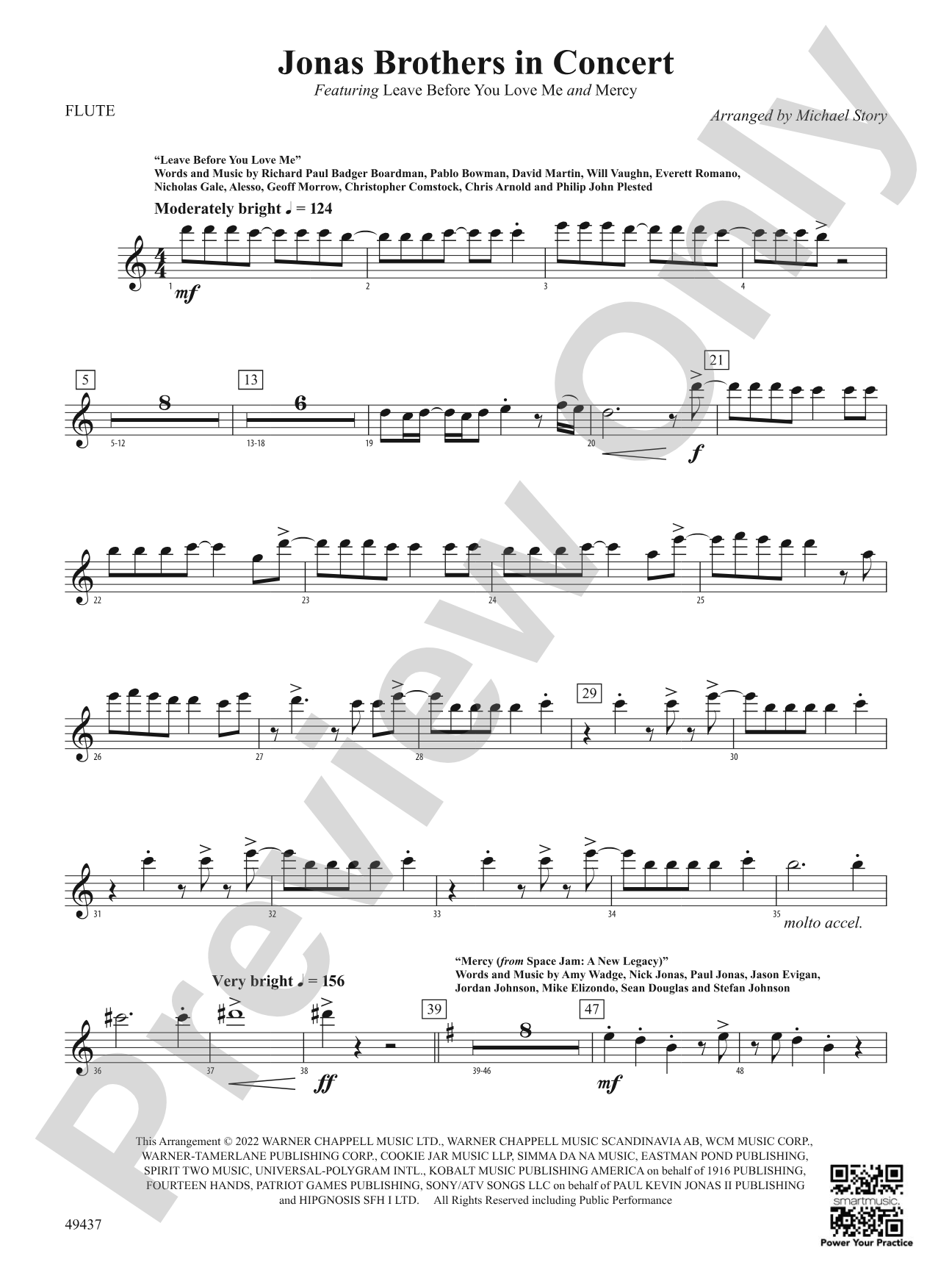 Jonas Brothers in Concert: Flute