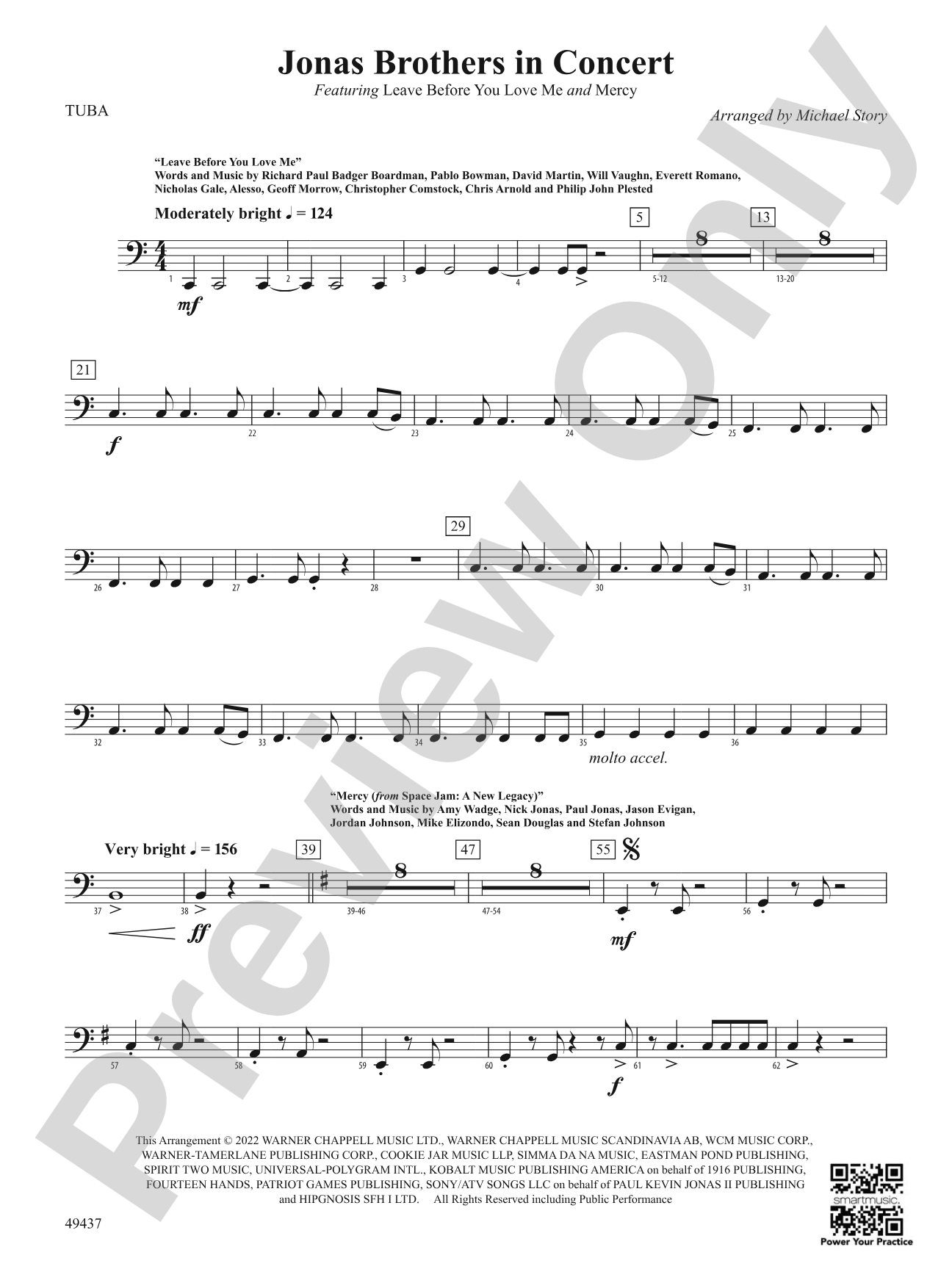 Jonas Brothers in Concert: Tuba