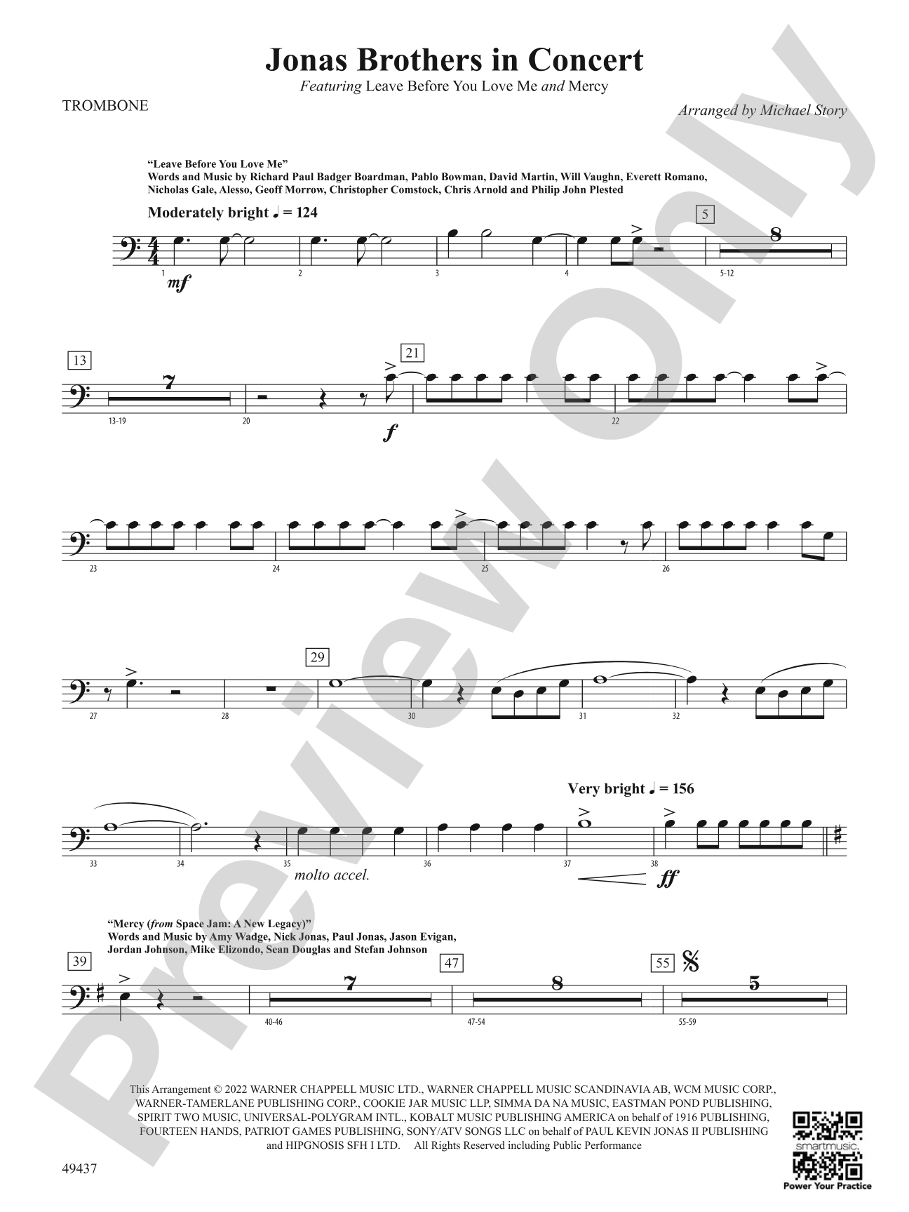 Jonas Brothers in Concert: 1st Trombone