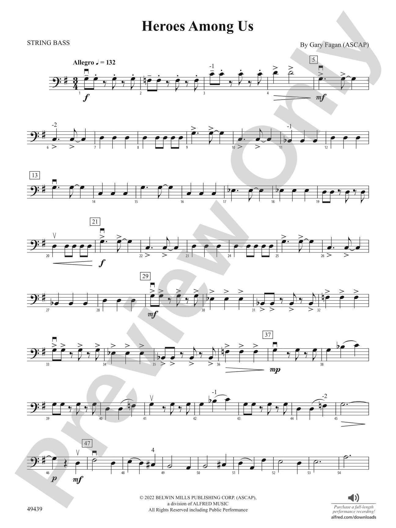 Heroes Among Us: String Bass