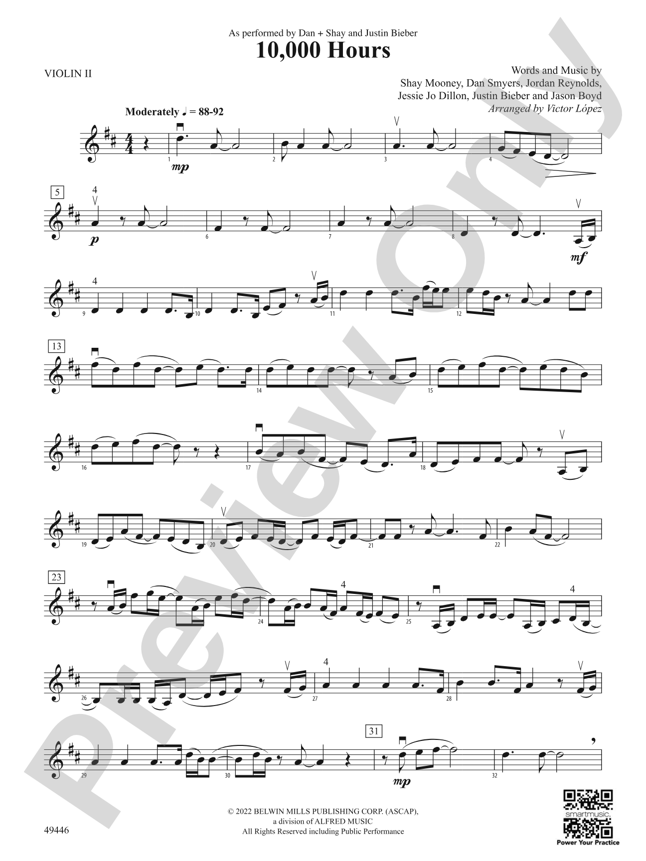10,000 Hours: 2nd Violin