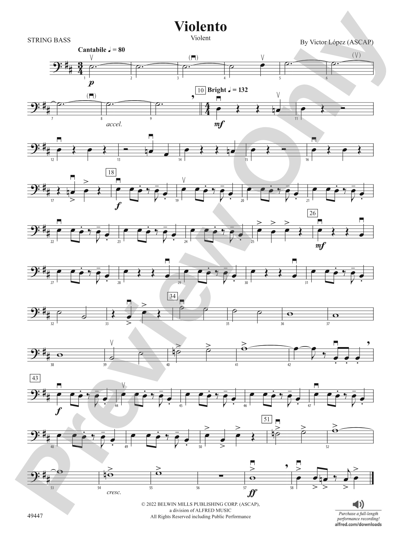 Violento: String Bass