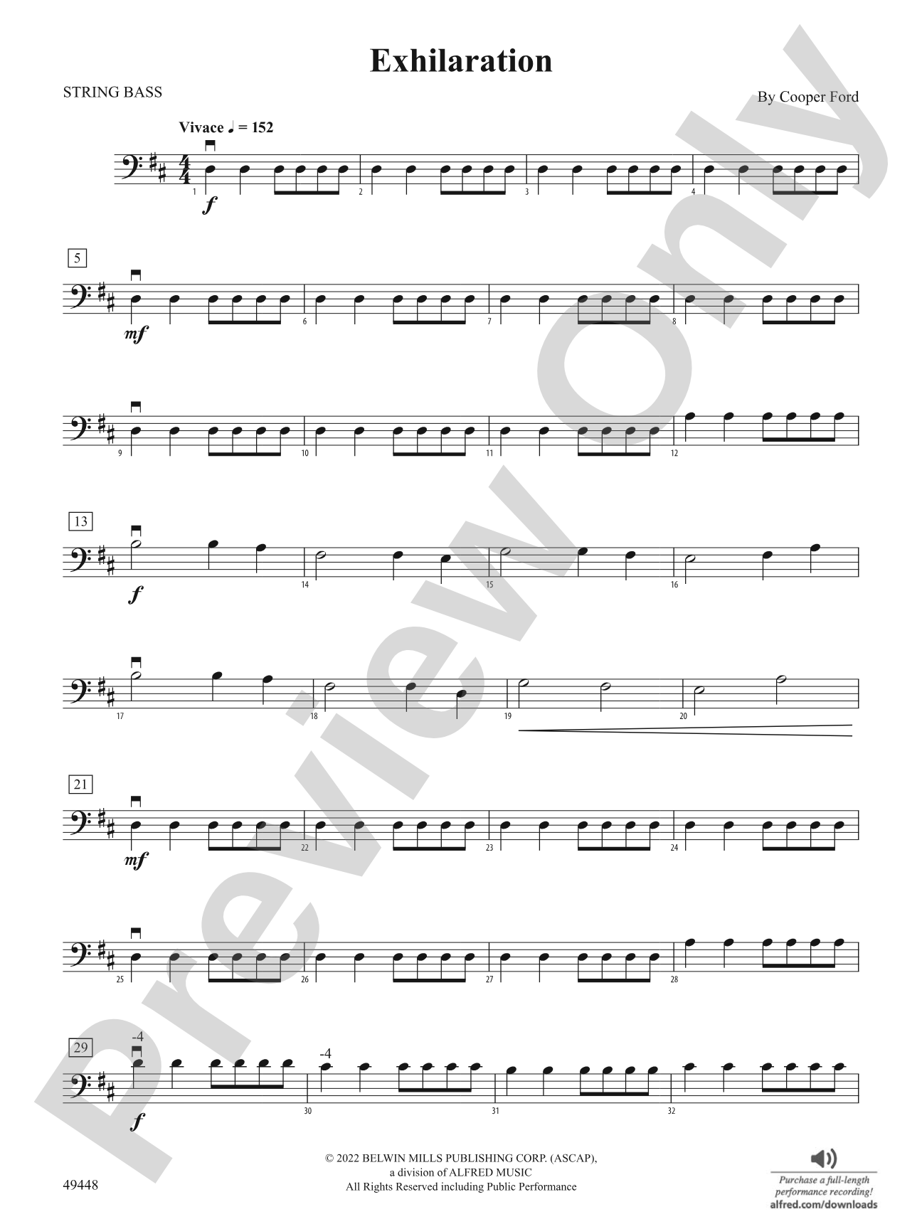 Exhilaration: String Bass