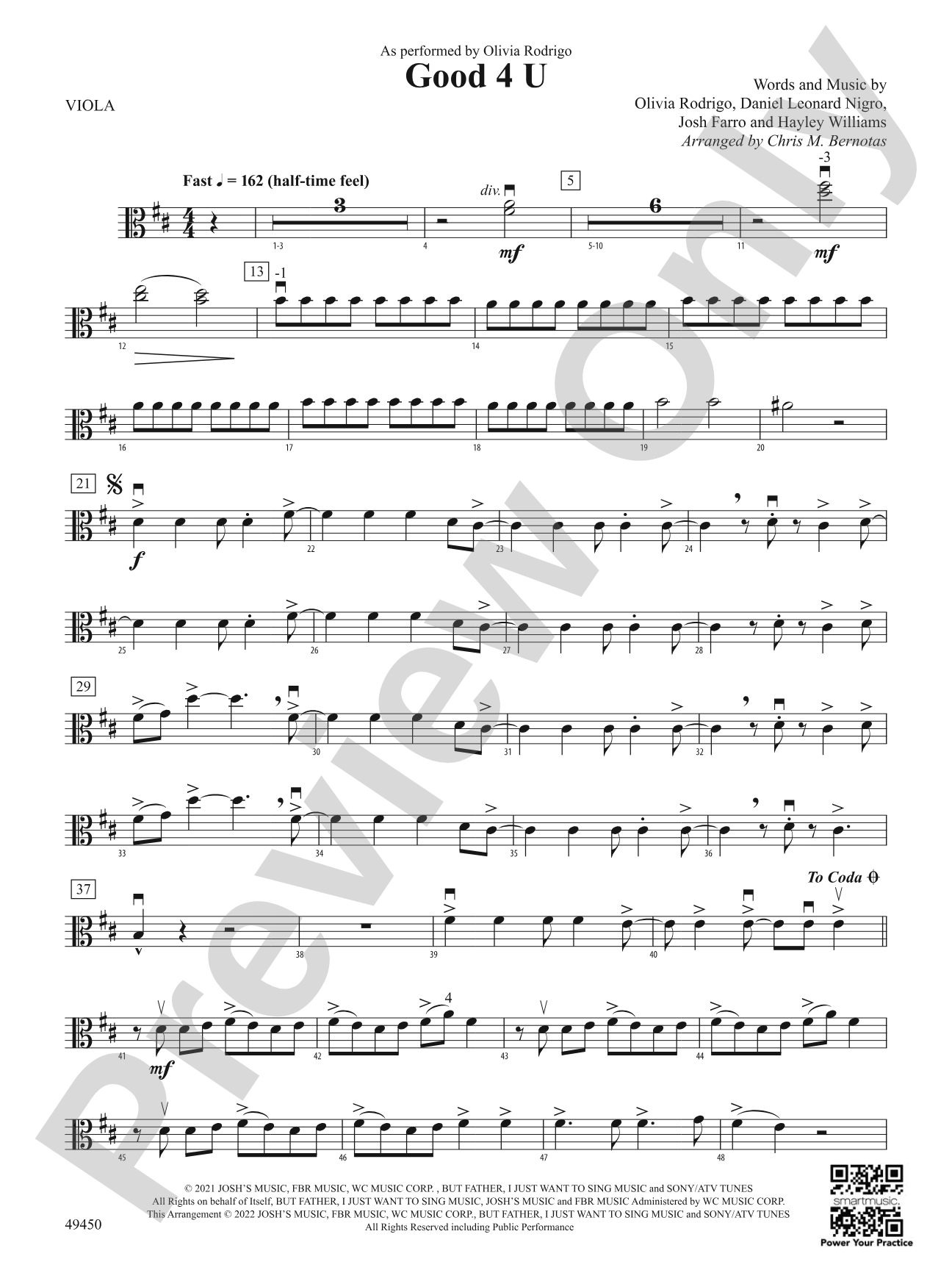 Good 4 U: Viola