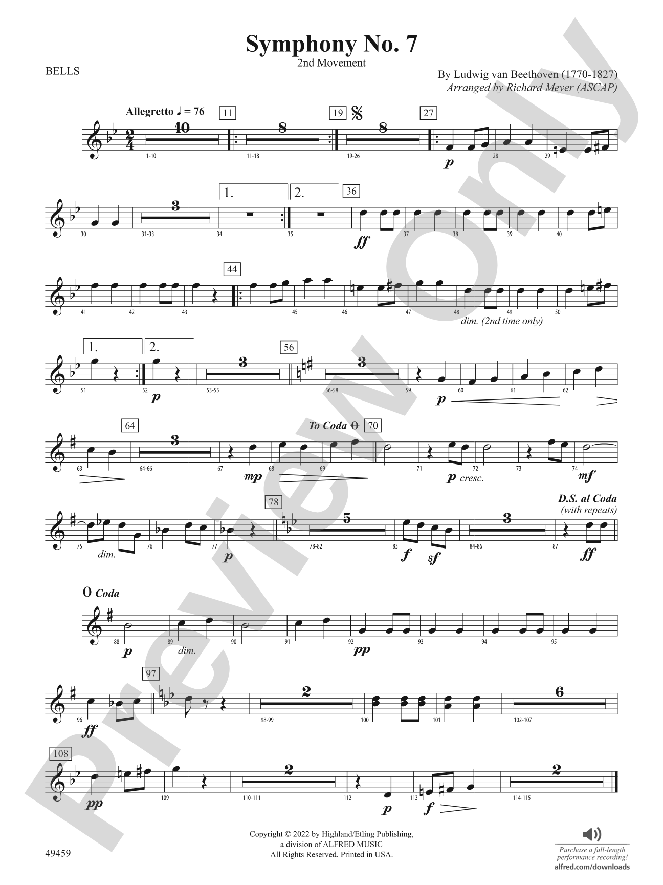 Symphony No. 7: Mallets