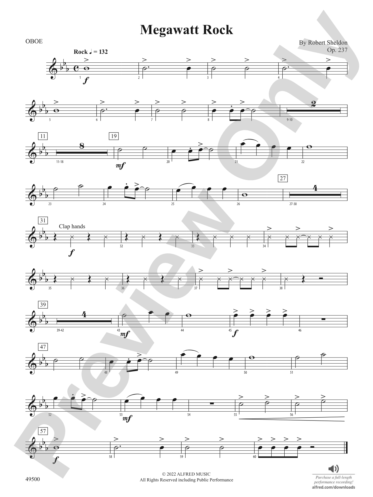 Megawatt Rock: Oboe