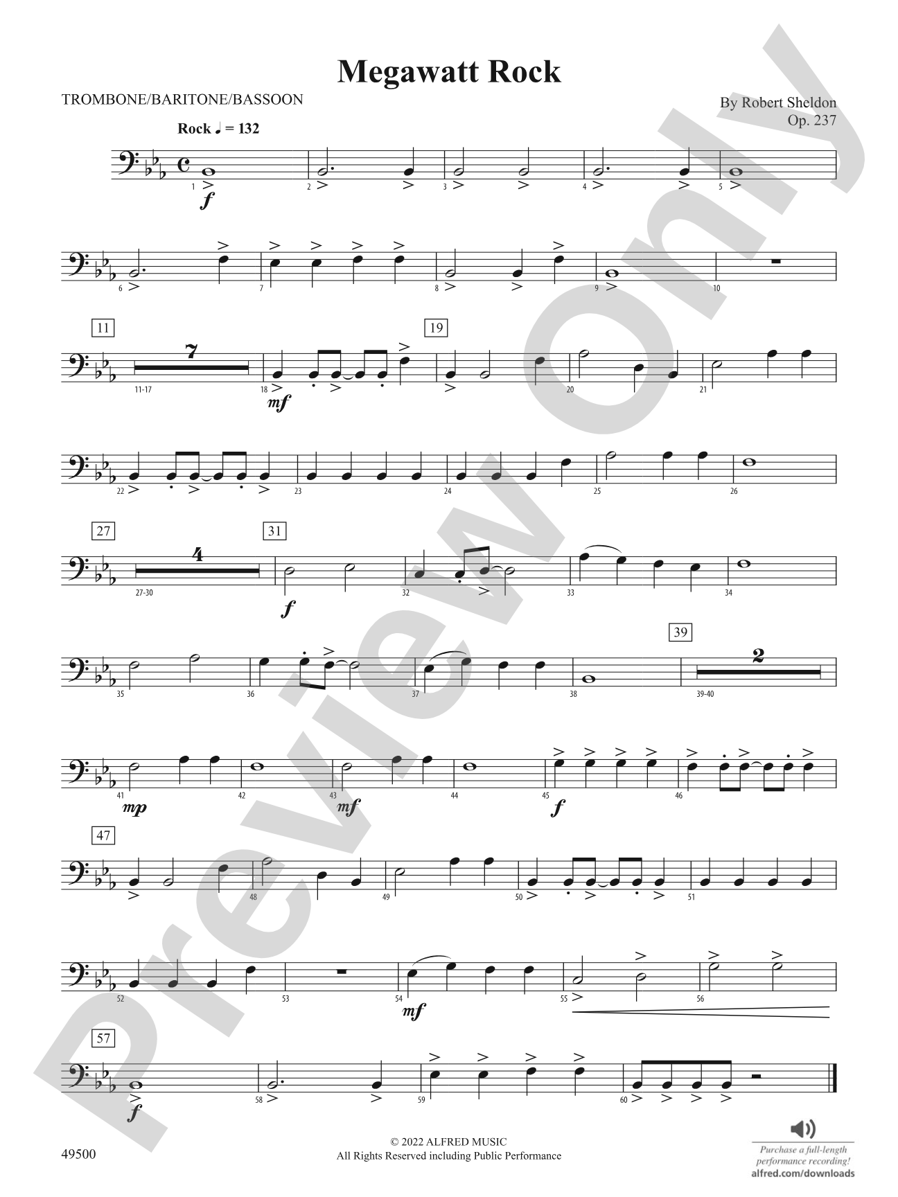 Megawatt Rock: 1st Trombone
