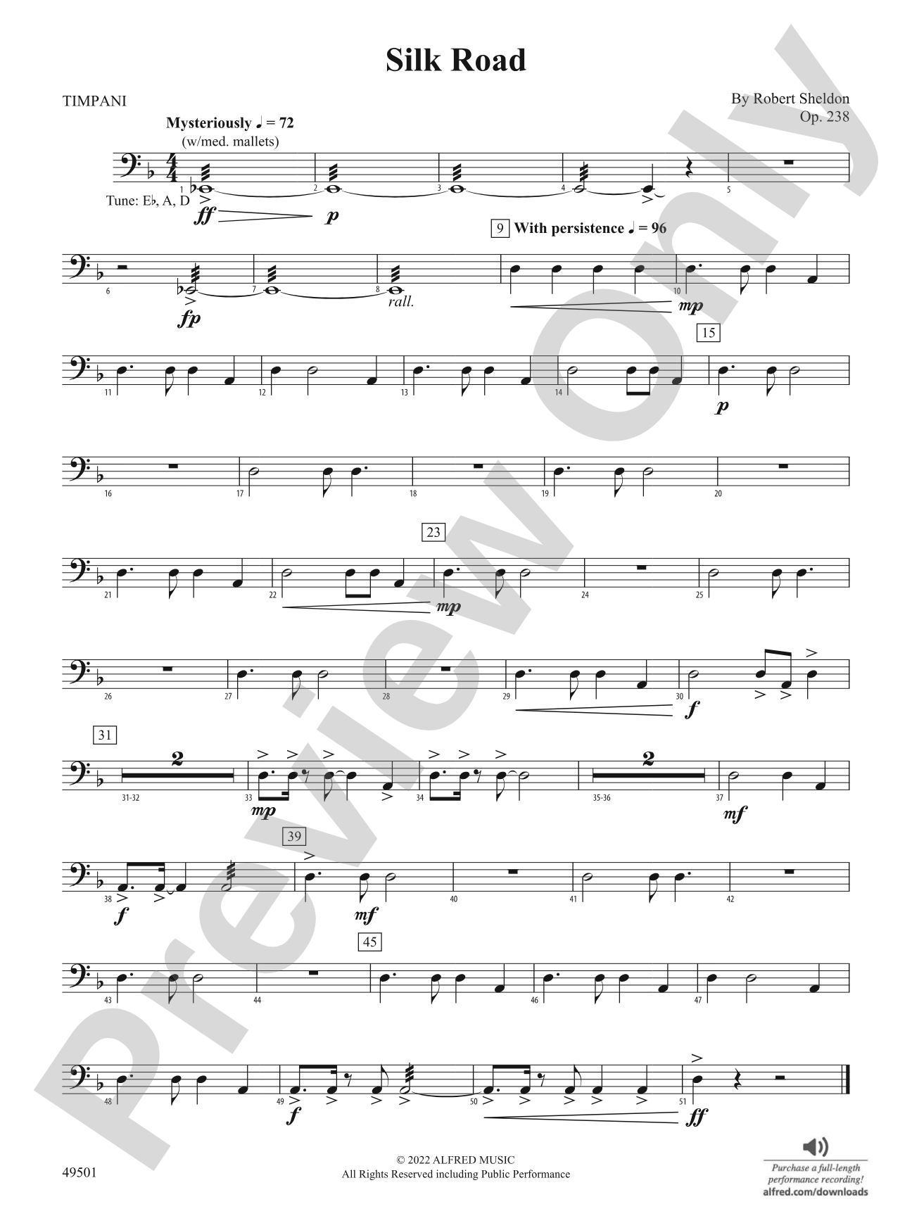 Silk Road: Timpani