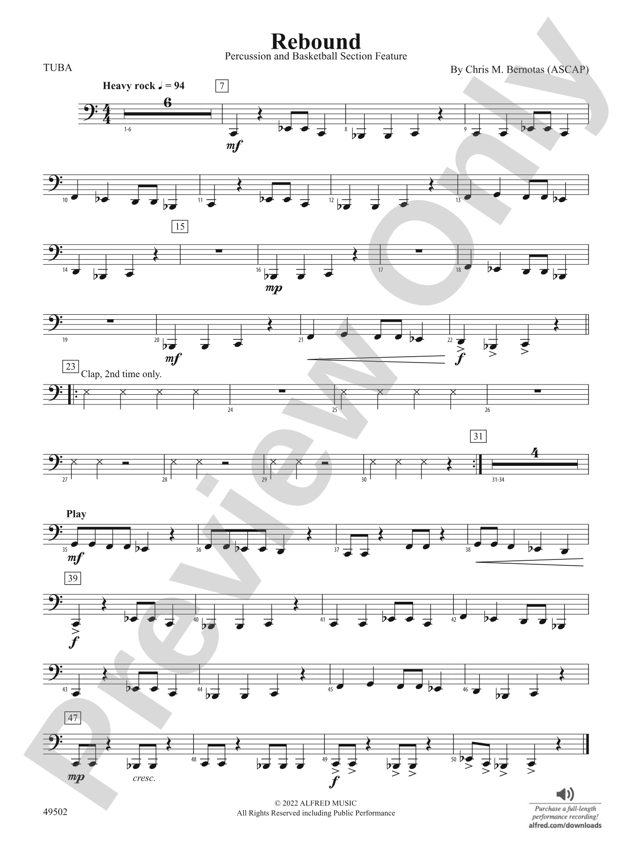 Rebound: Tuba