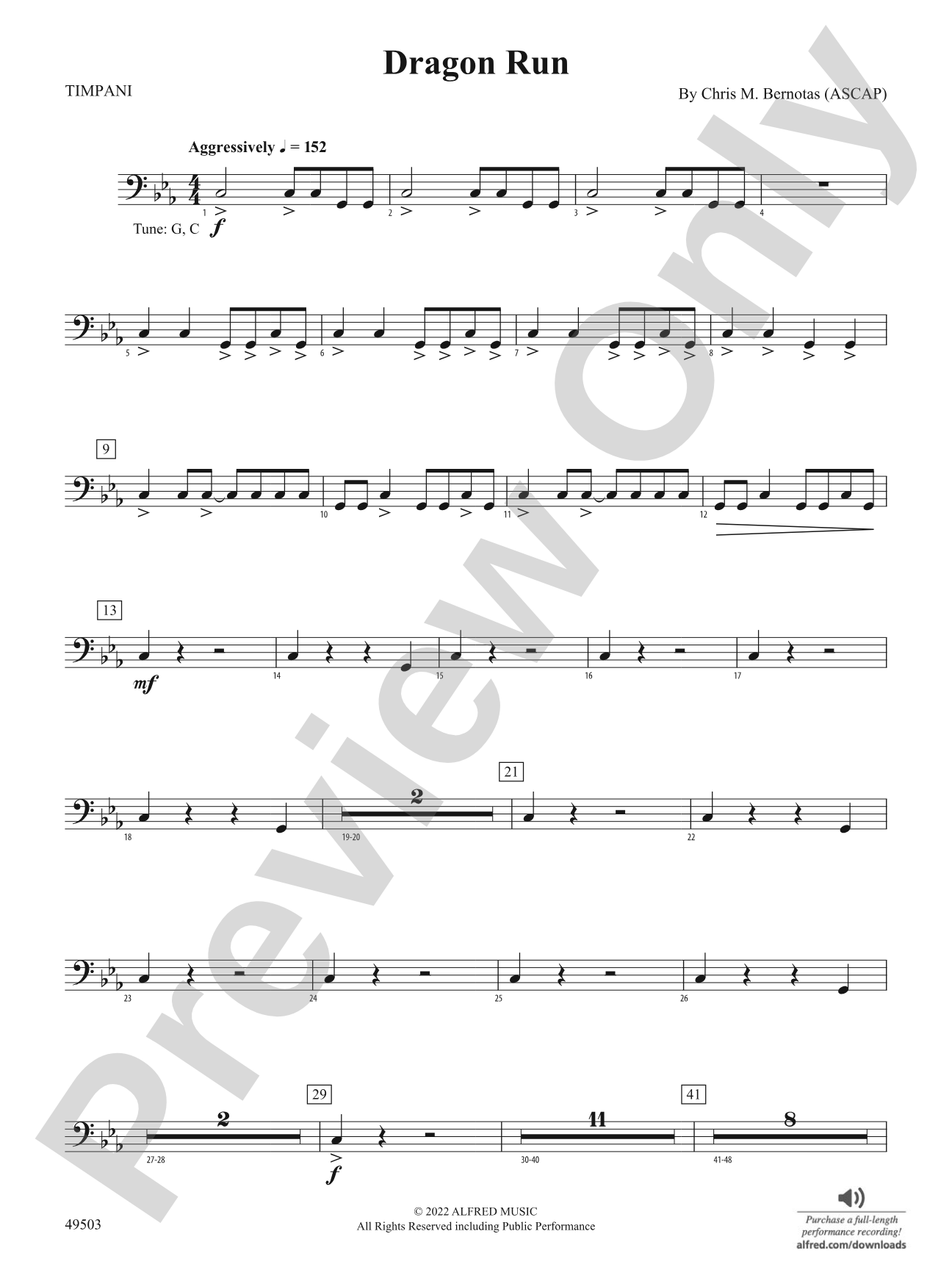 Dragon Run: Timpani