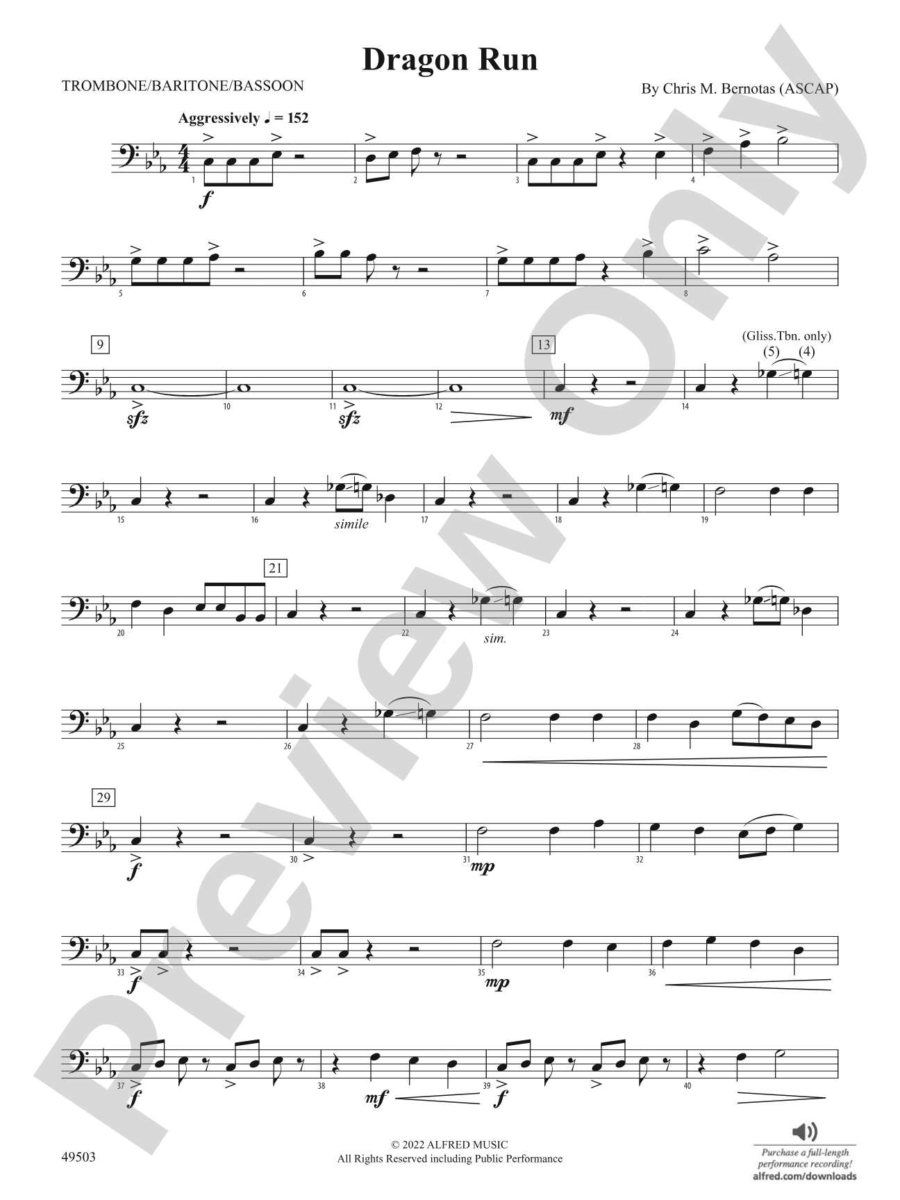 Dragon Run: 1st Trombone
