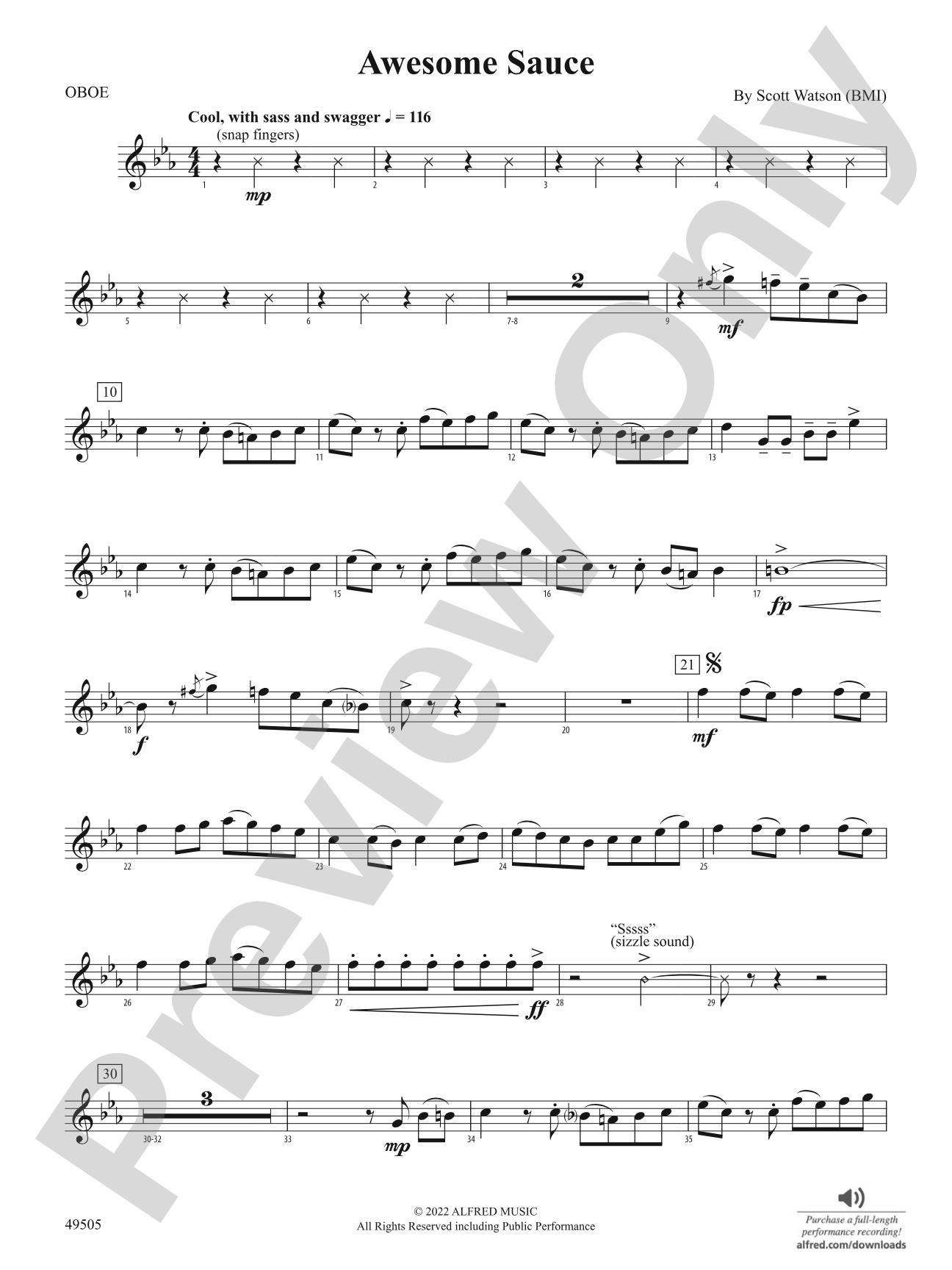 Awesome Sauce: Oboe
