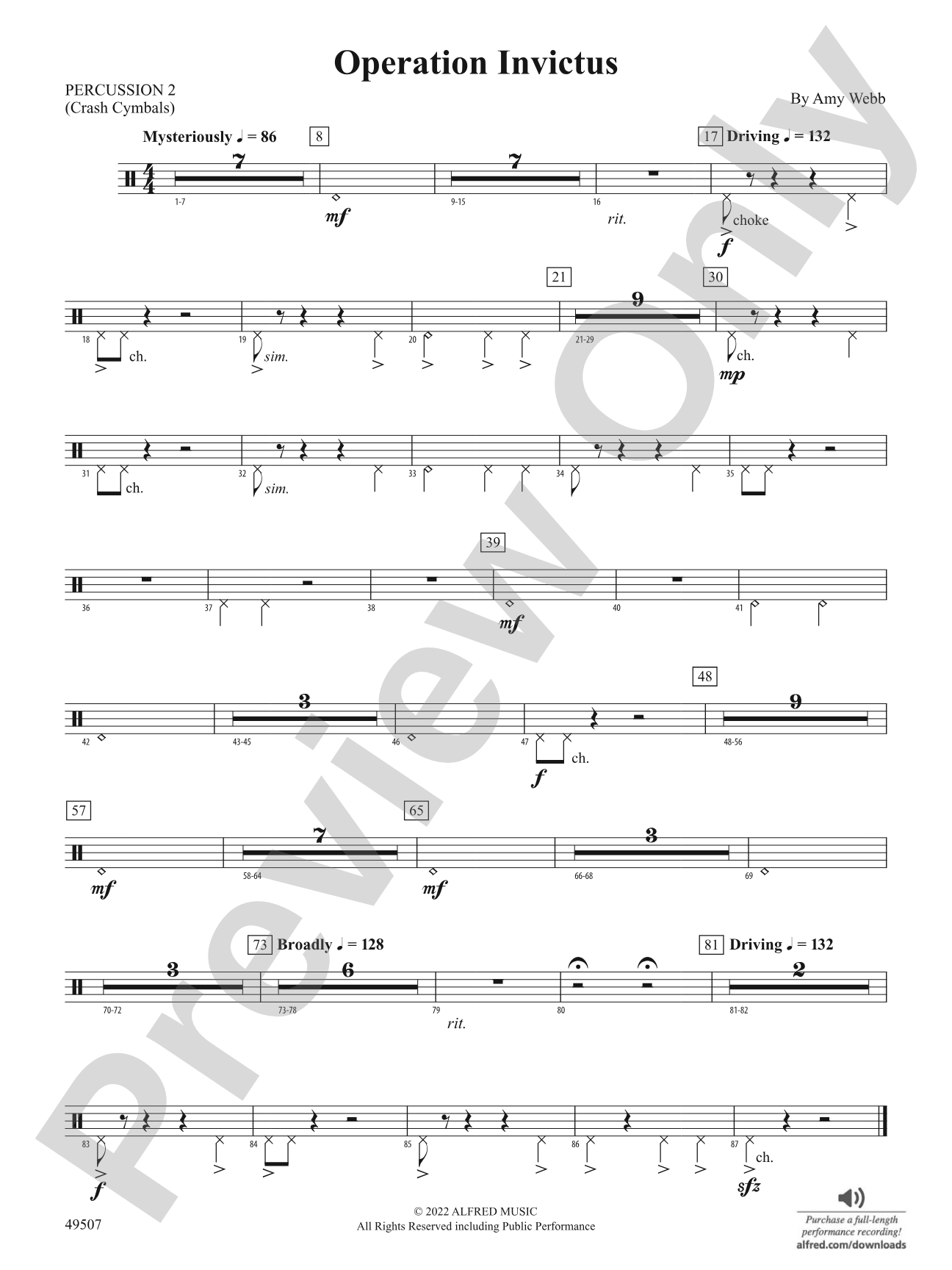 Operation Invictus: 2nd Percussion