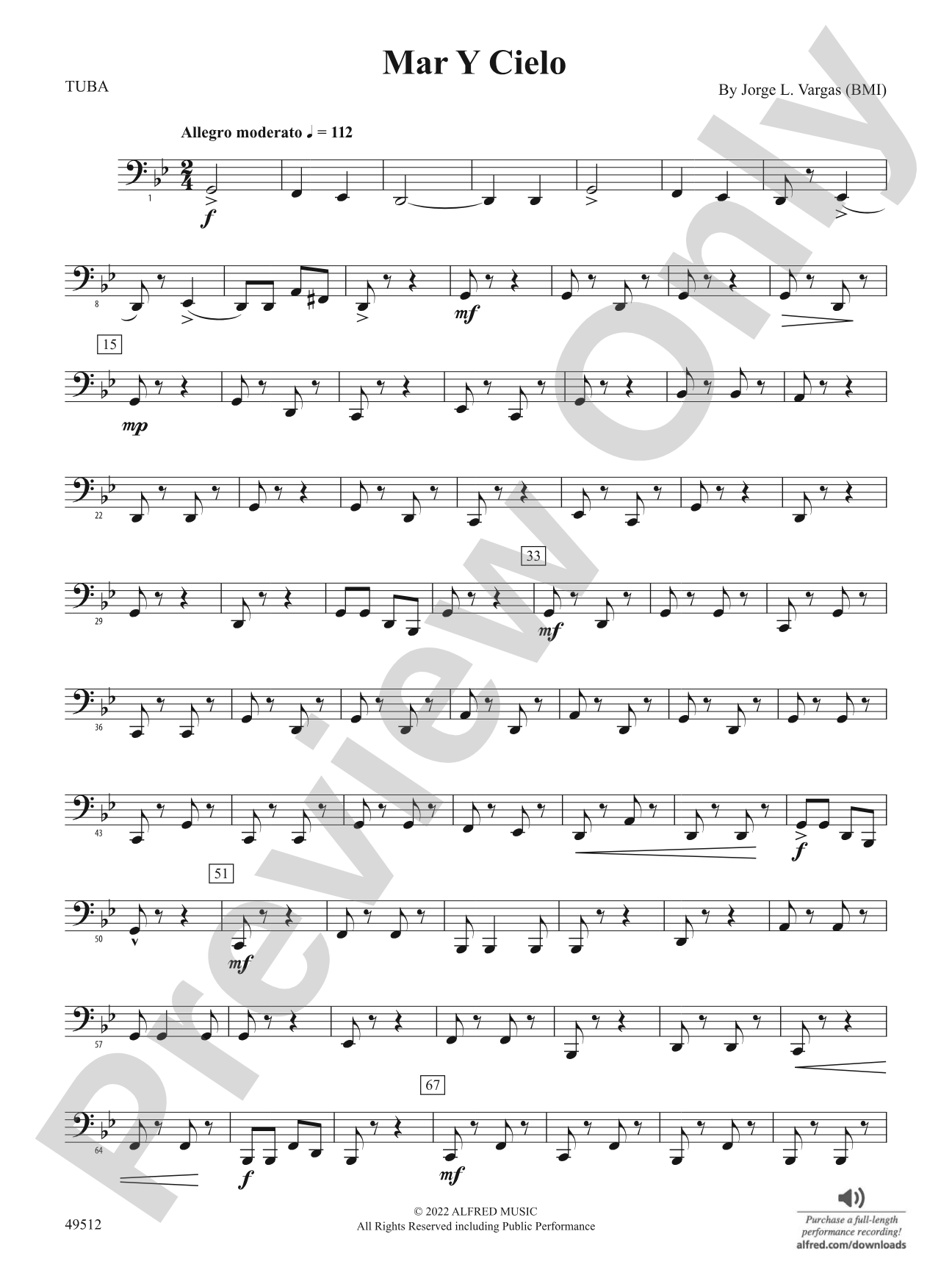 Mar Y Cielo: Tuba