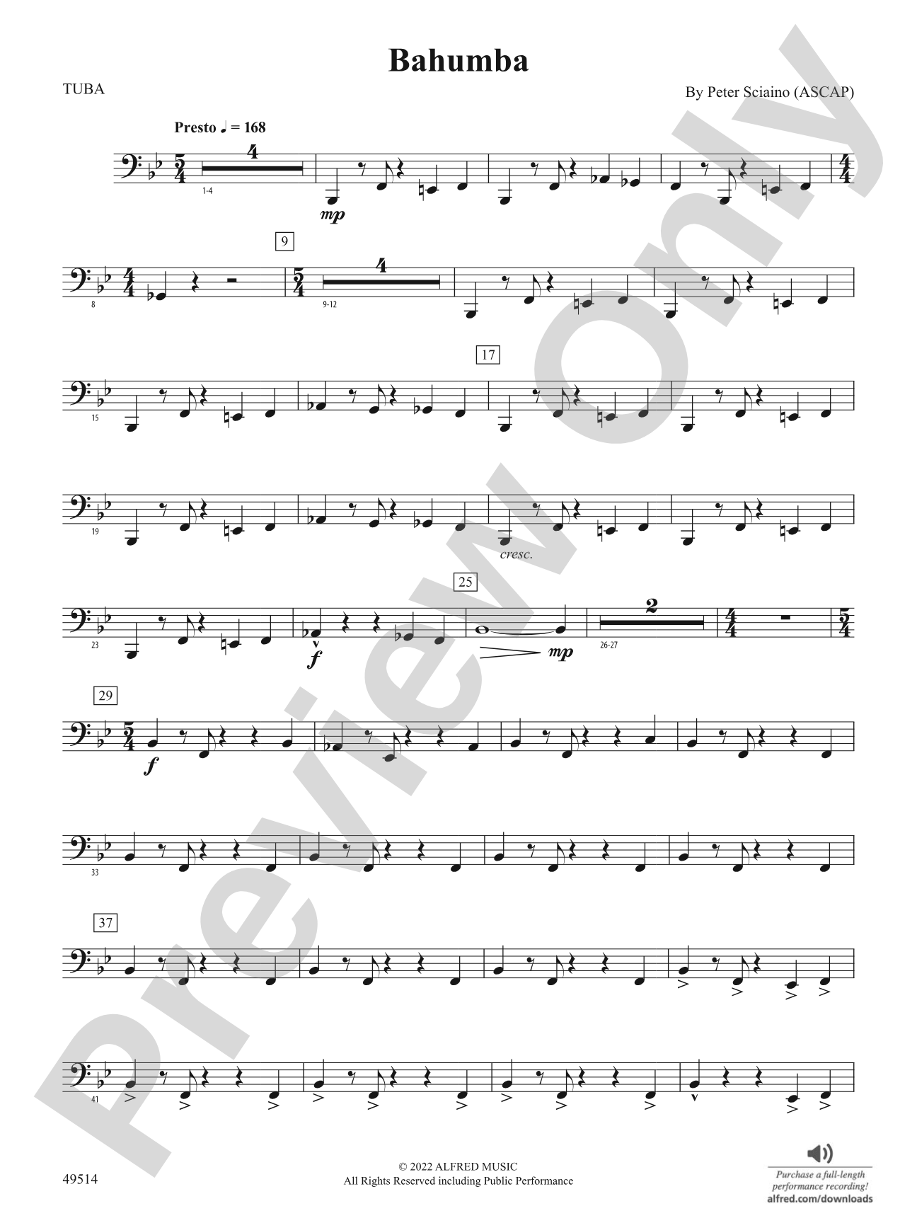 Bahumba: Tuba