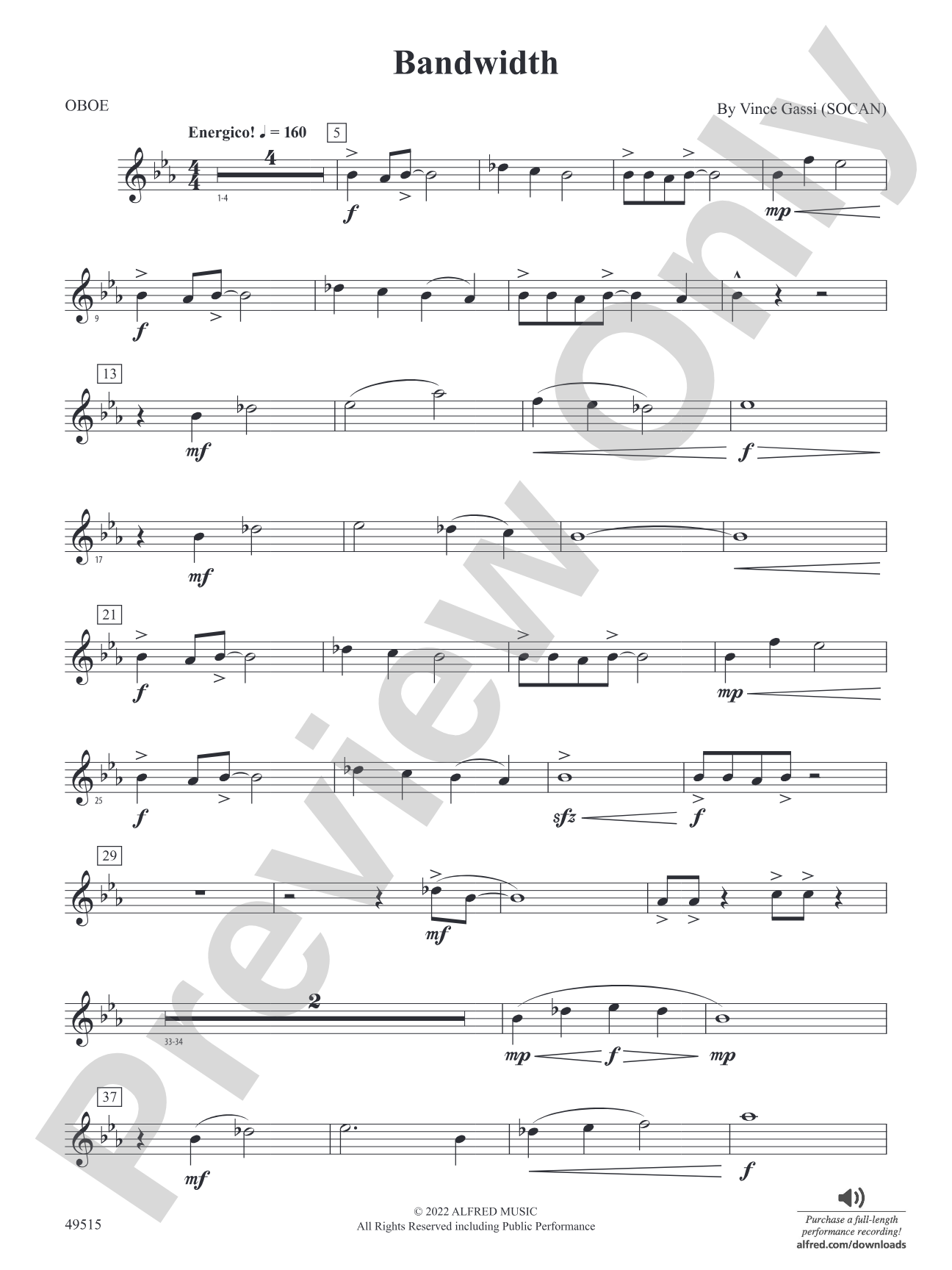 Bandwidth: Oboe