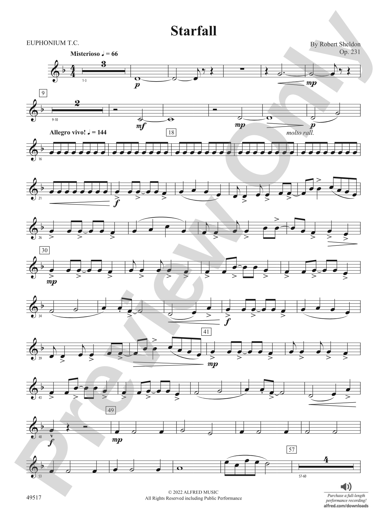 Starfall: Baritone T.C.