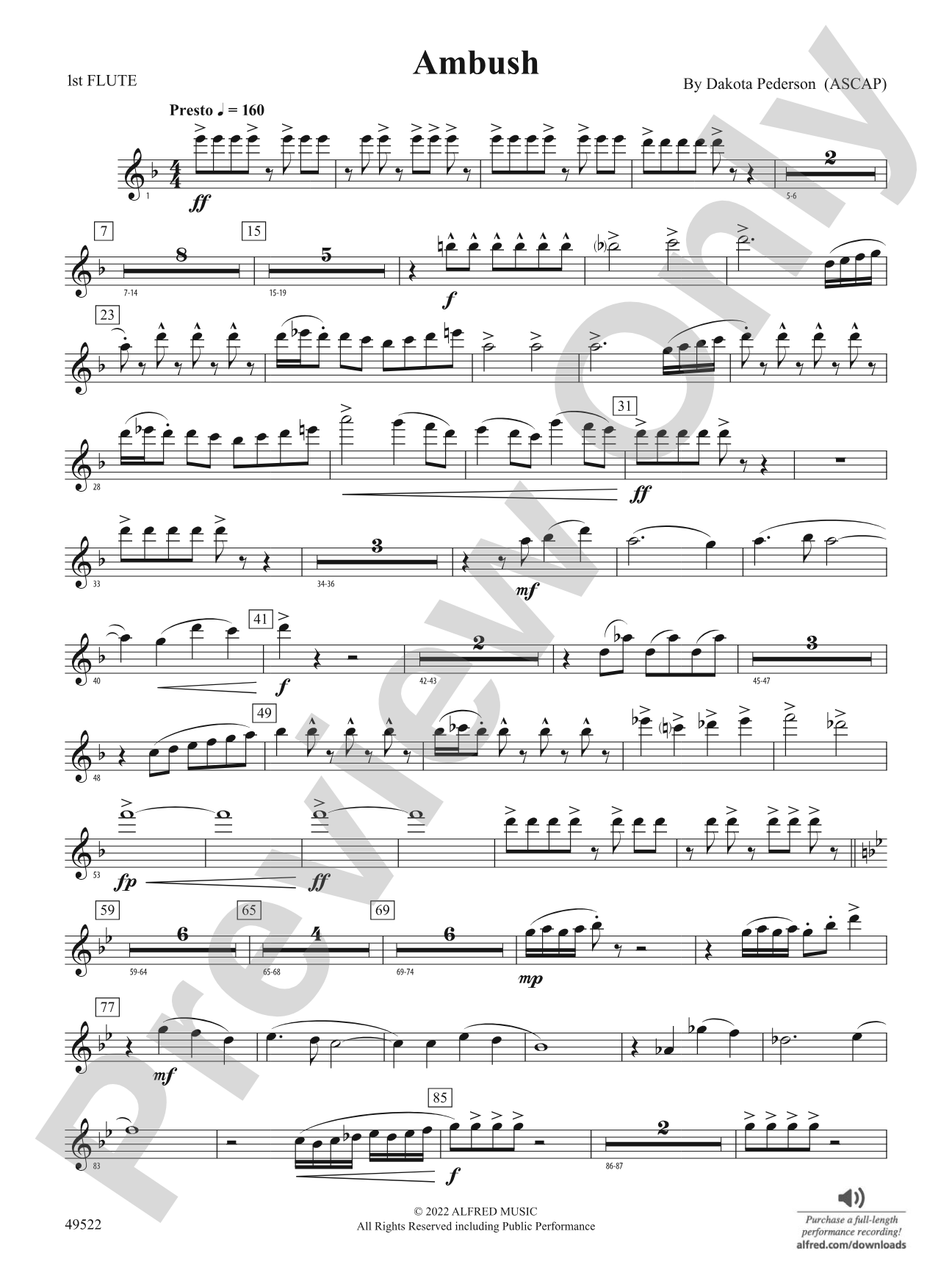 Ambush: Flute