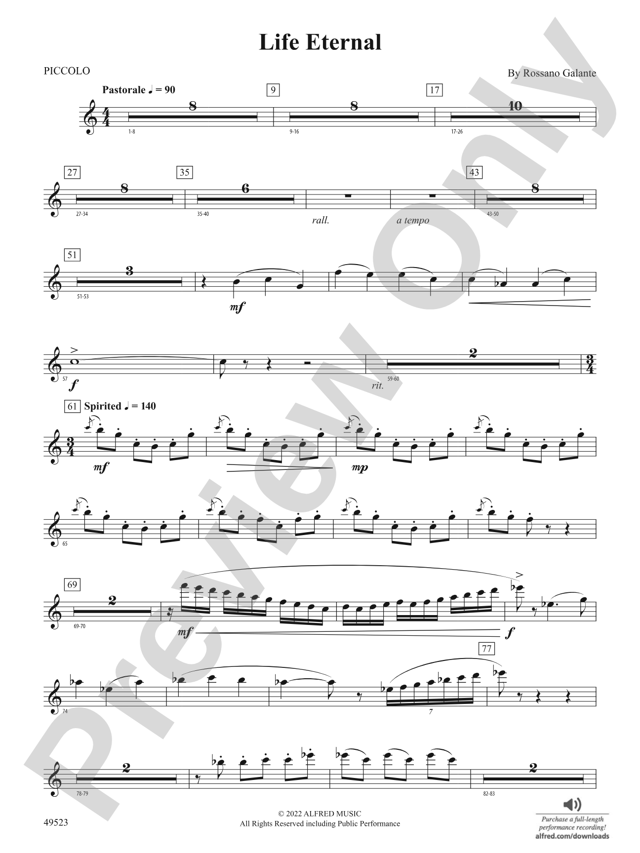 Life Eternal: Piccolo