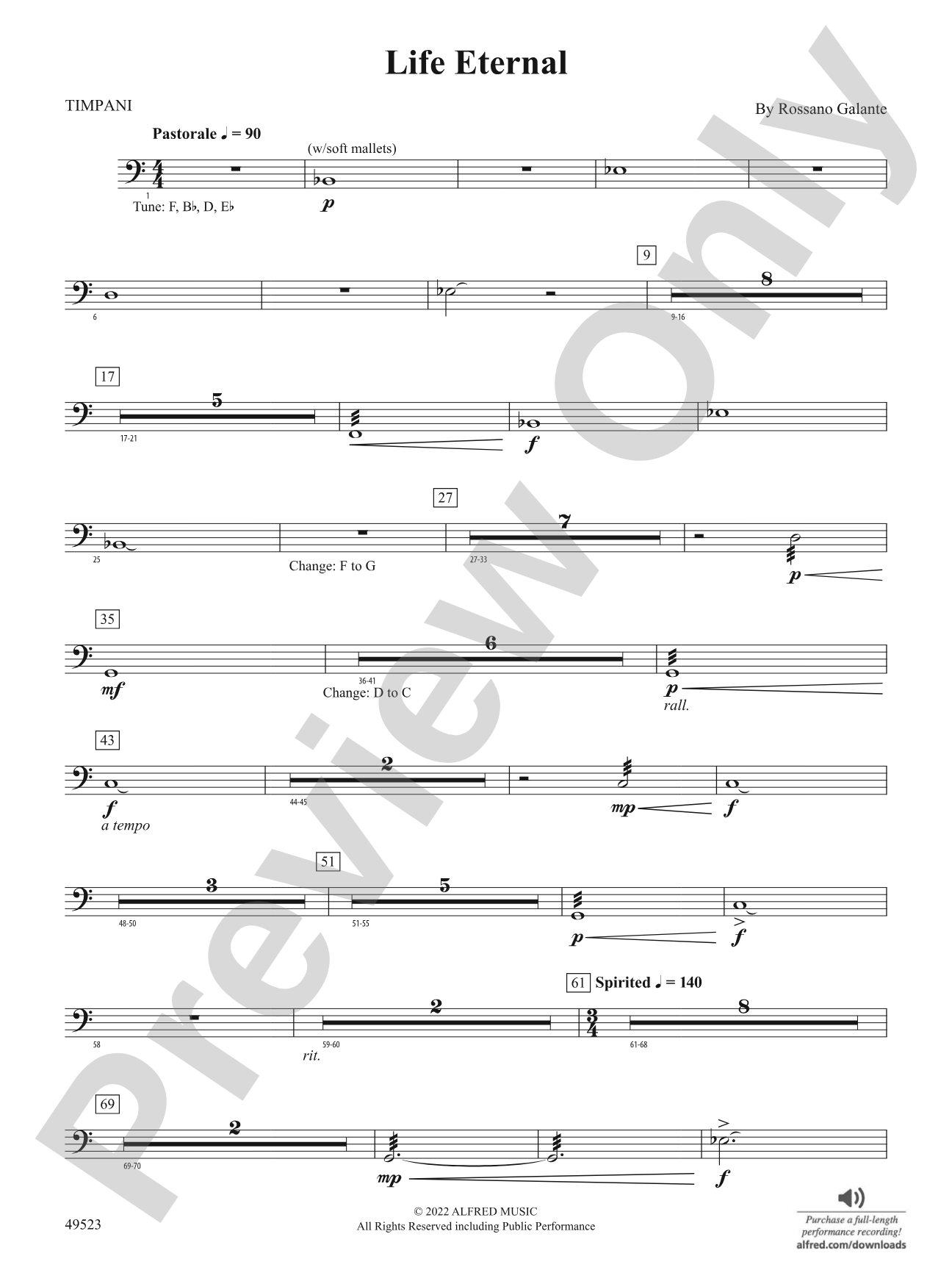 Life Eternal: Timpani