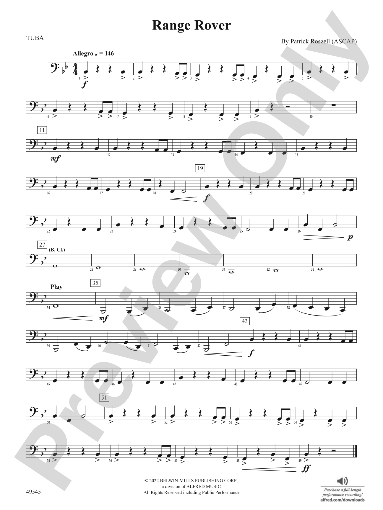 Range Rover: Tuba