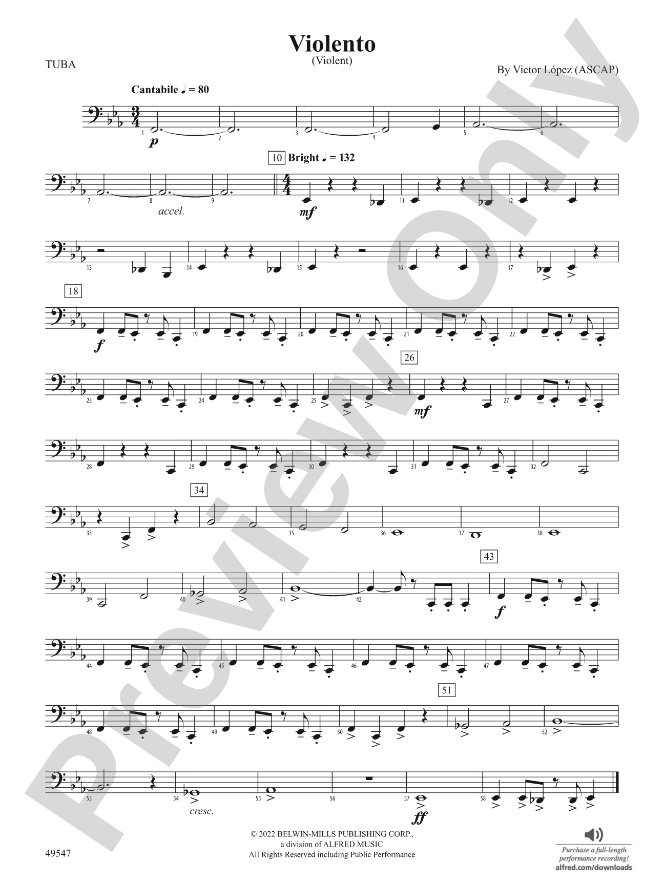 Violento: Tuba