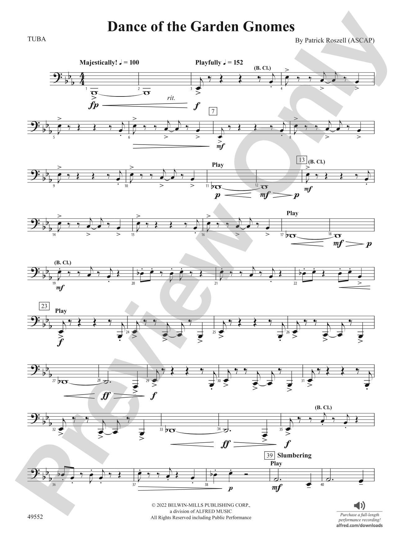 Dance of the Garden Gnomes: Tuba