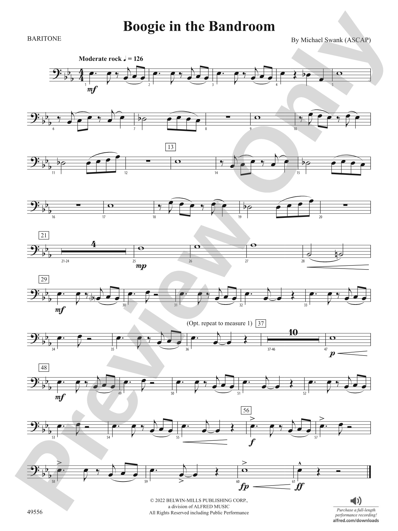 Boogie in the Bandroom: Baritone B.C.