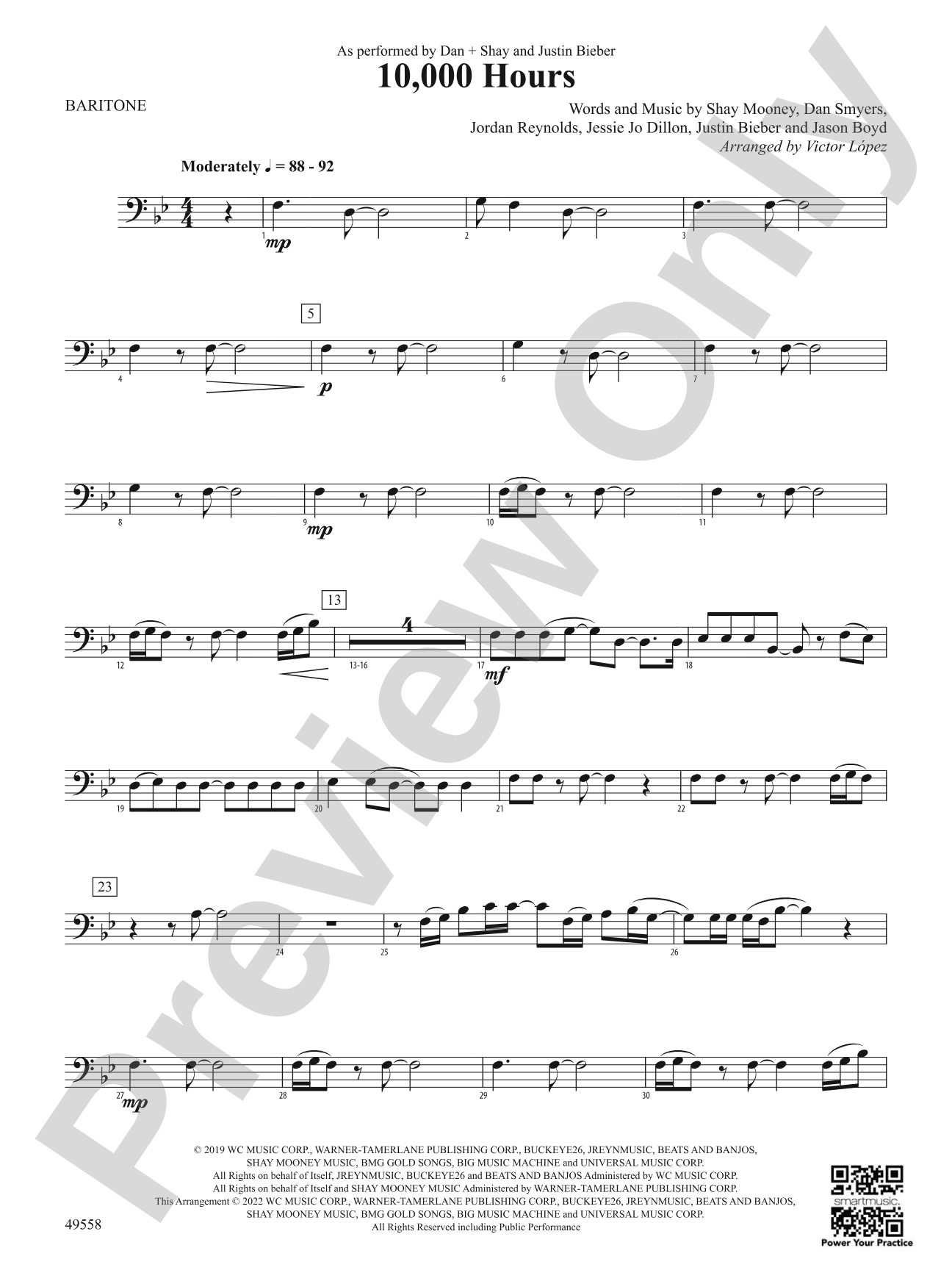 10,000 Hours: Baritone B.C.