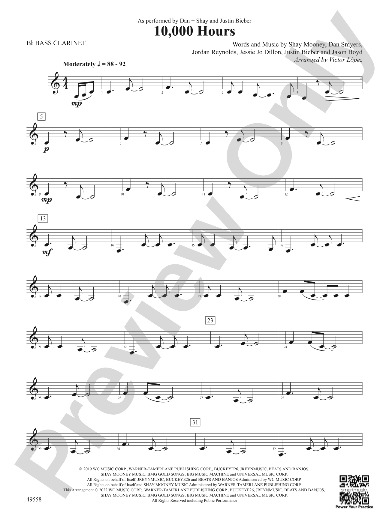 10,000 Hours: B-flat Bass Clarinet