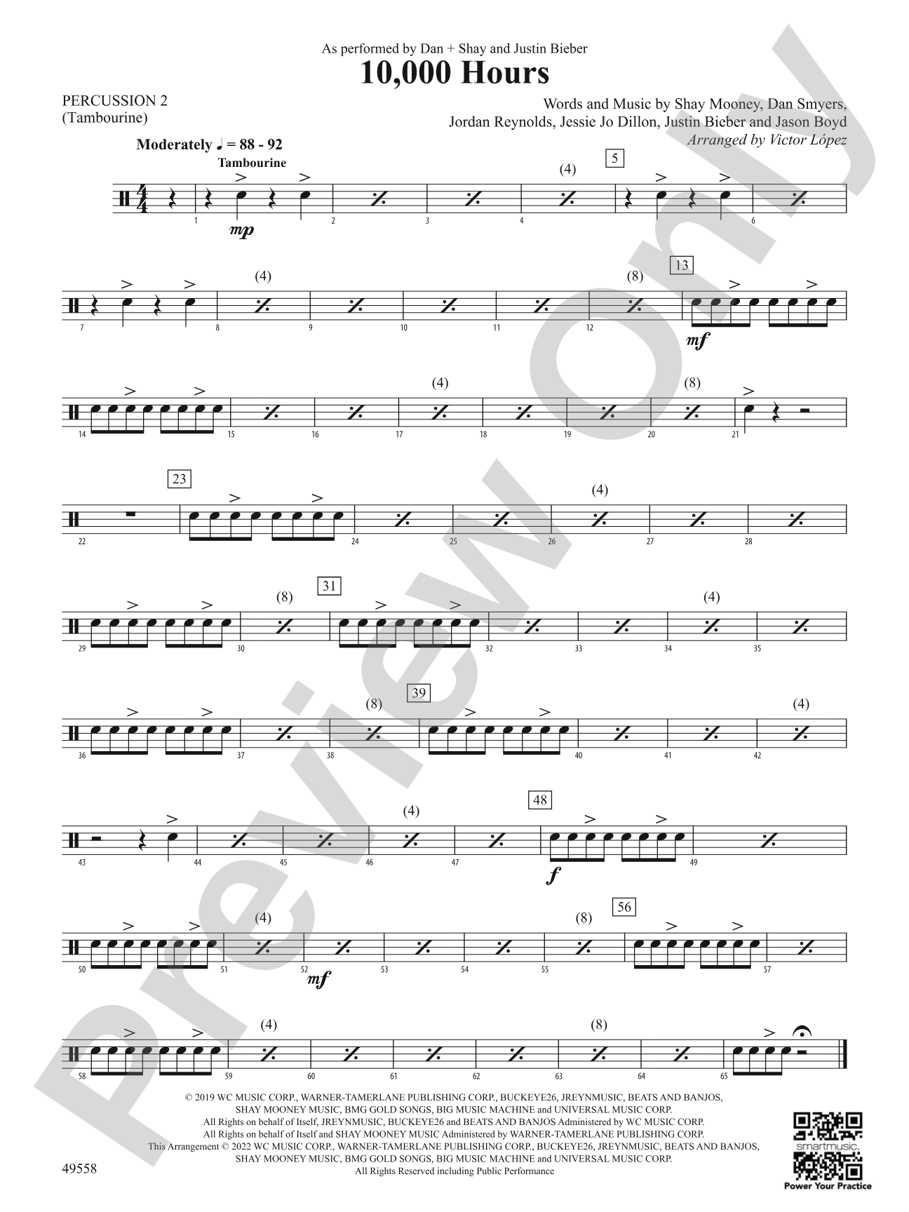 10,000 Hours: 2nd Percussion