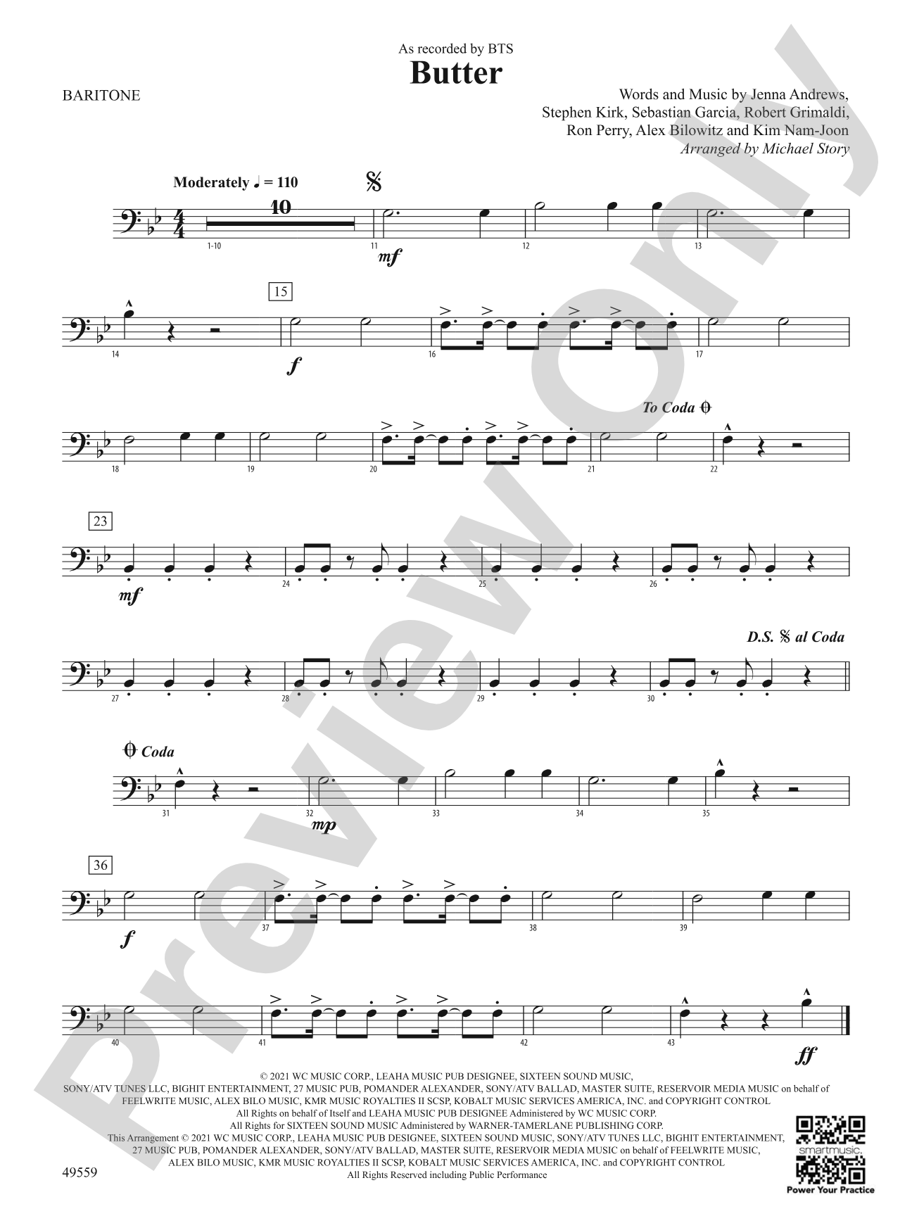 Butter: Baritone B.C.