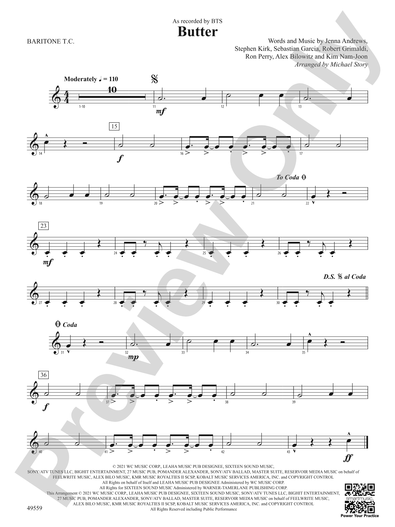 Butter: Baritone T.C.