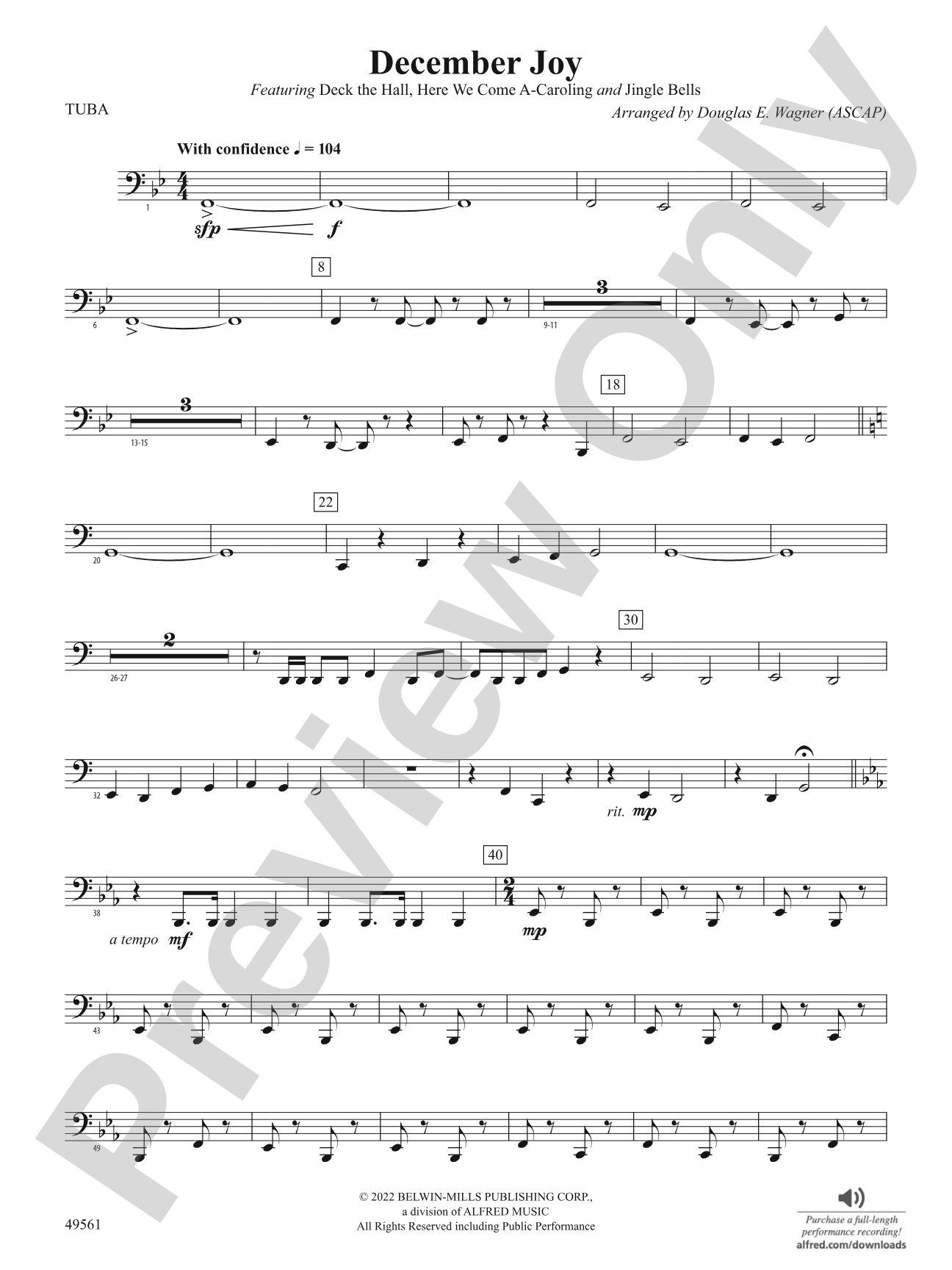 December Joy: Tuba