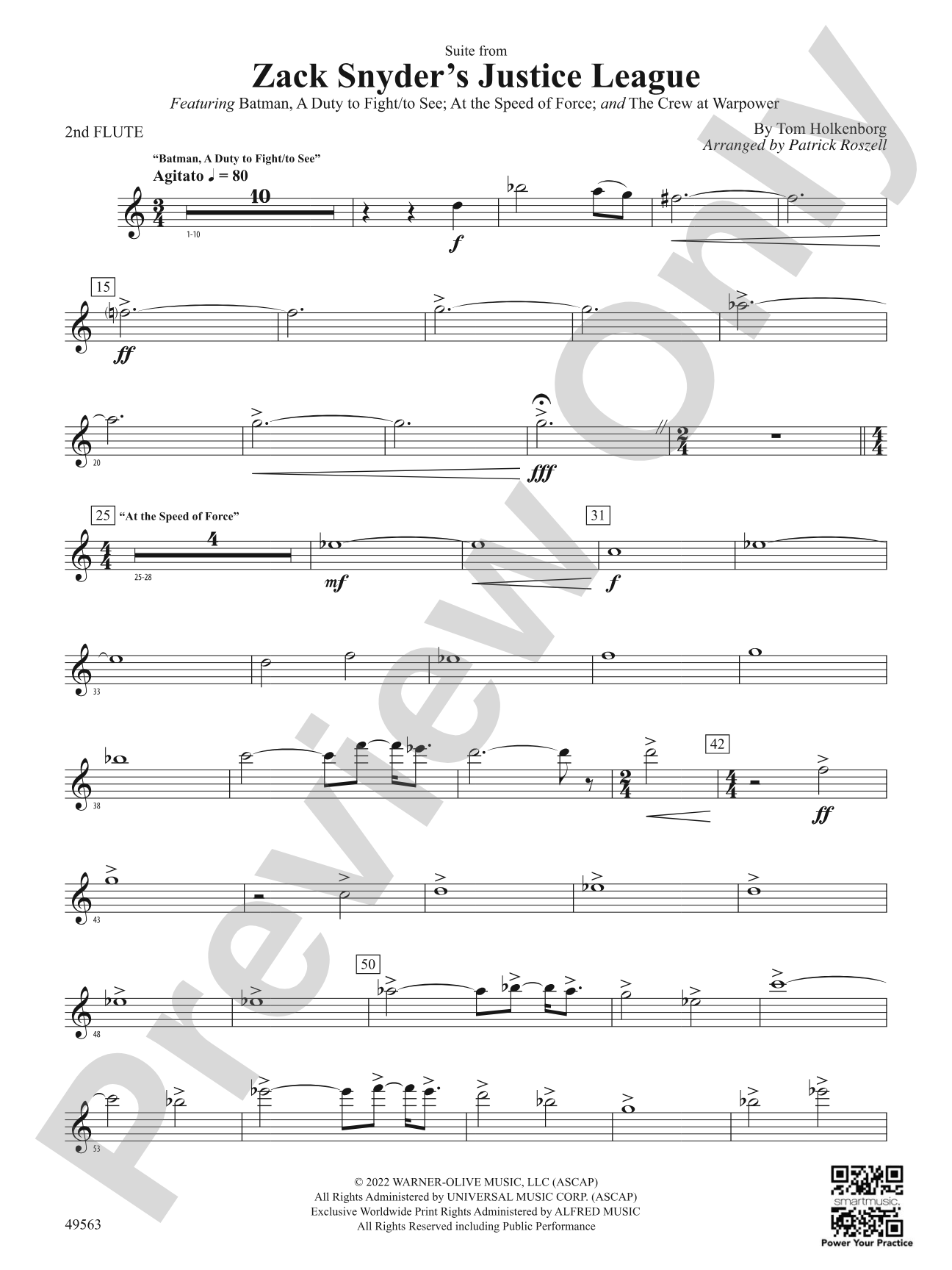 Suite from Zack Snyder's Justice League: 2nd Flute