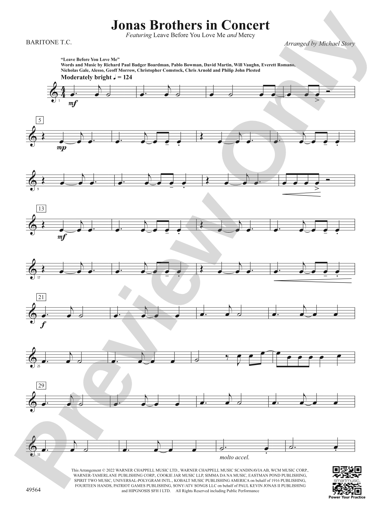 Jonas Brothers in Concert: Baritone T.C.